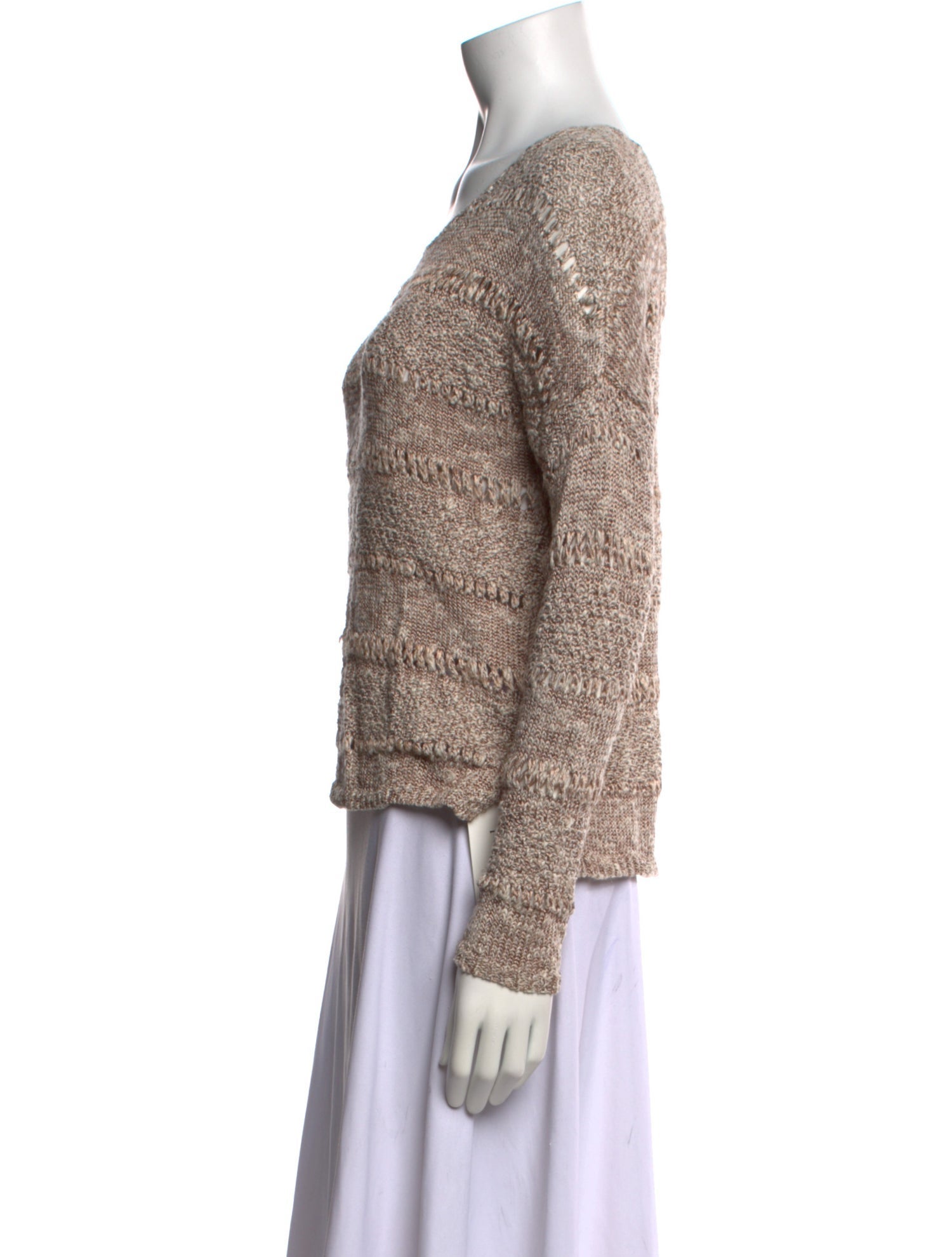 Cynthia Rowley Scoop Neck Sweater