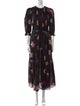 Cynthia Rowley Floral Print Long Dress