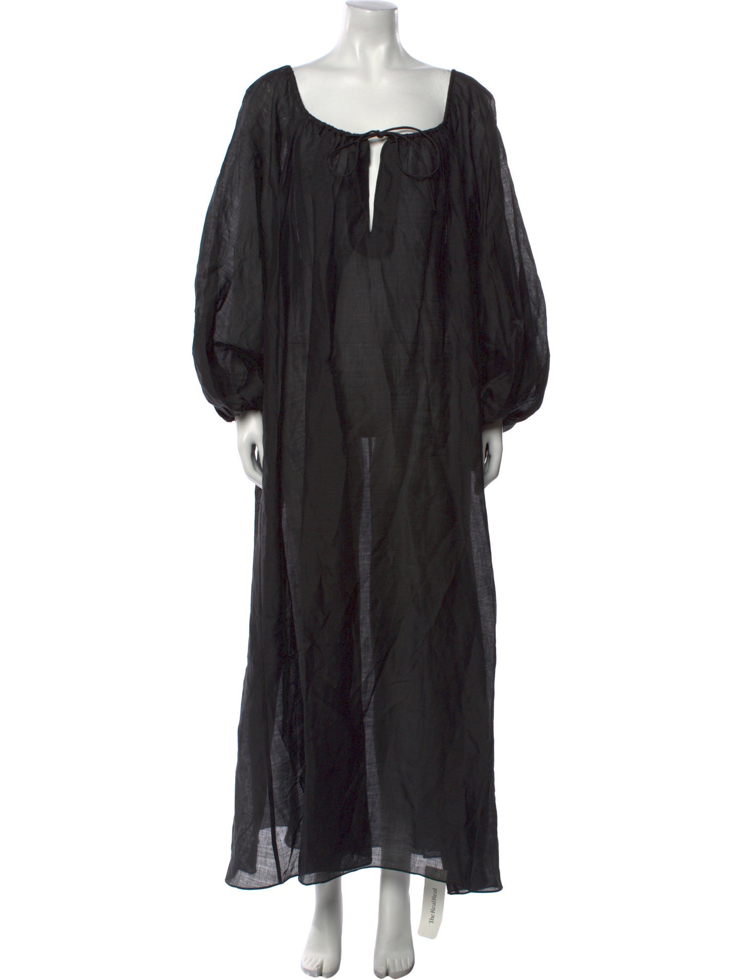 Cynthia Rowley Scoop Neck Long Dress