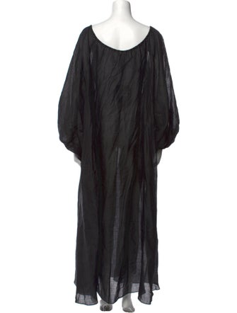 Cynthia Rowley Scoop Neck Long Dress