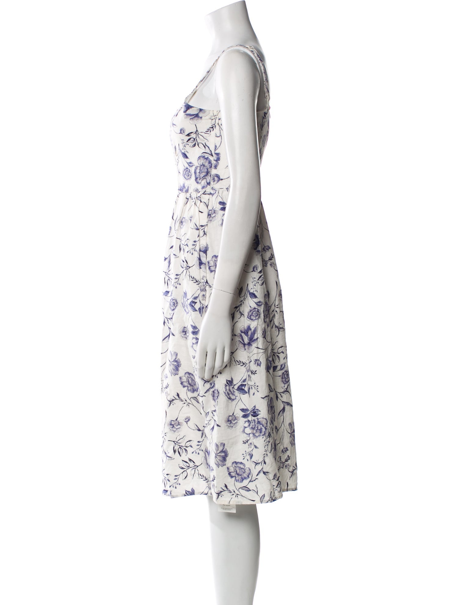 Cynthia Rowley Linen Midi Length Dress