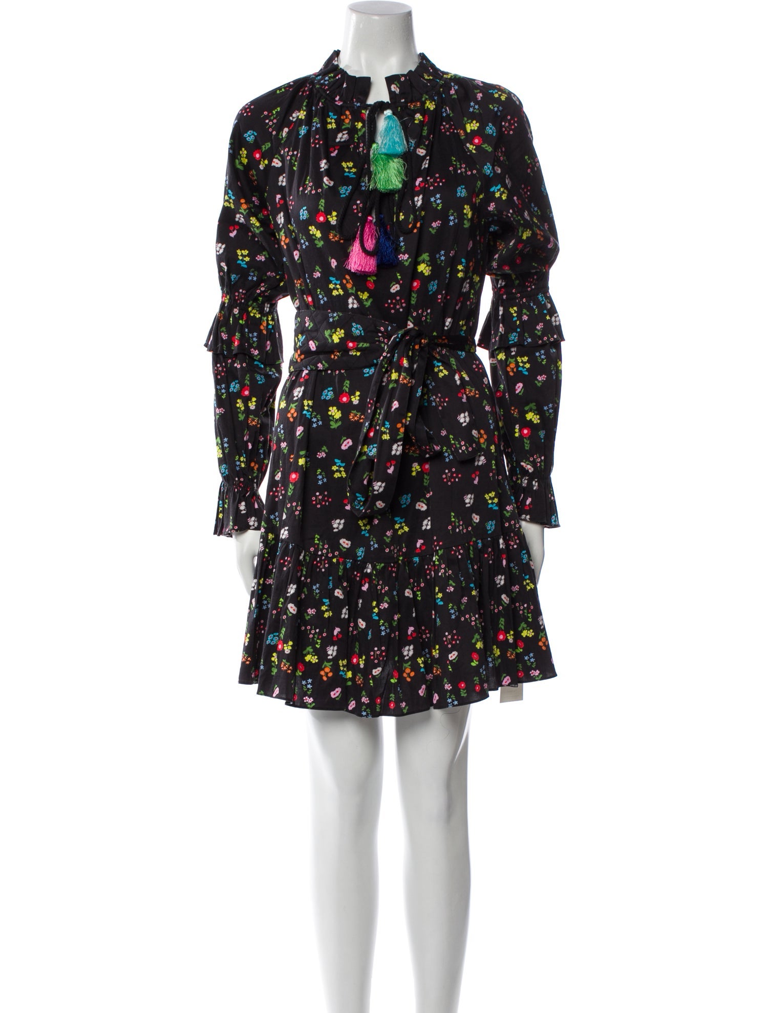 Cynthia Rowley Floral Print Mini Dress