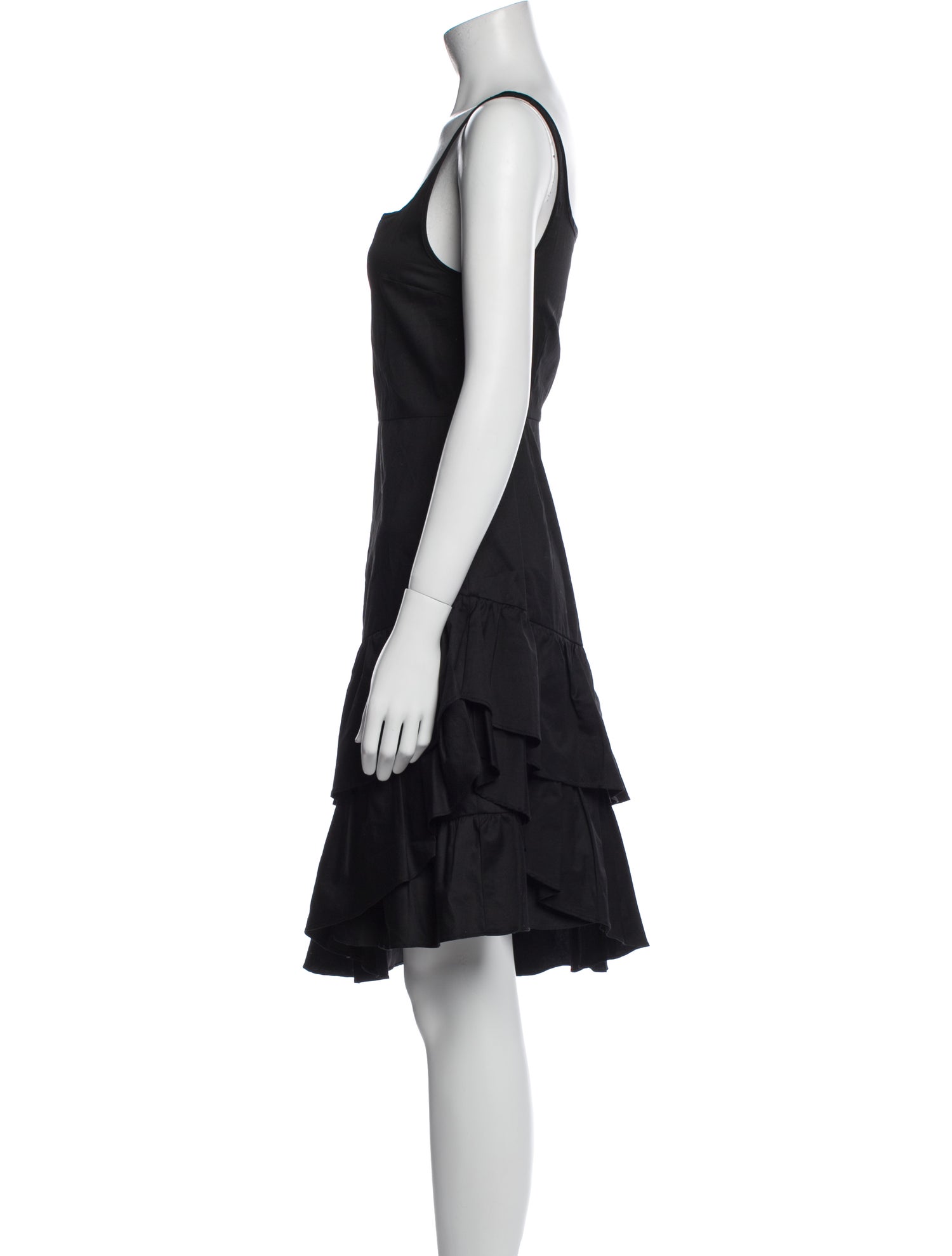 Cynthia Rowley Square Neckline Knee-Length Dress