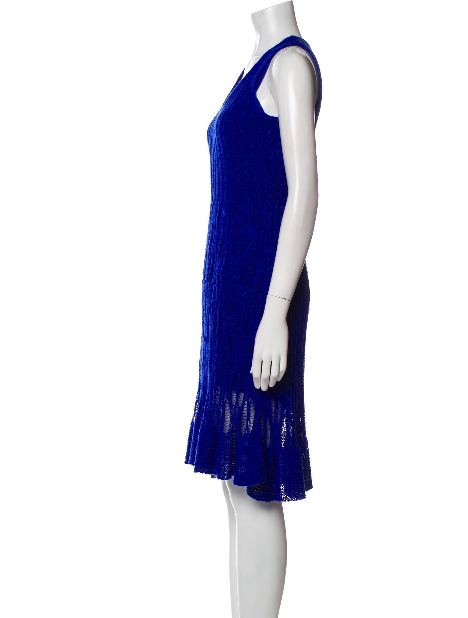 Cynthia Rowley Scoop Neck Knee-Length Dress