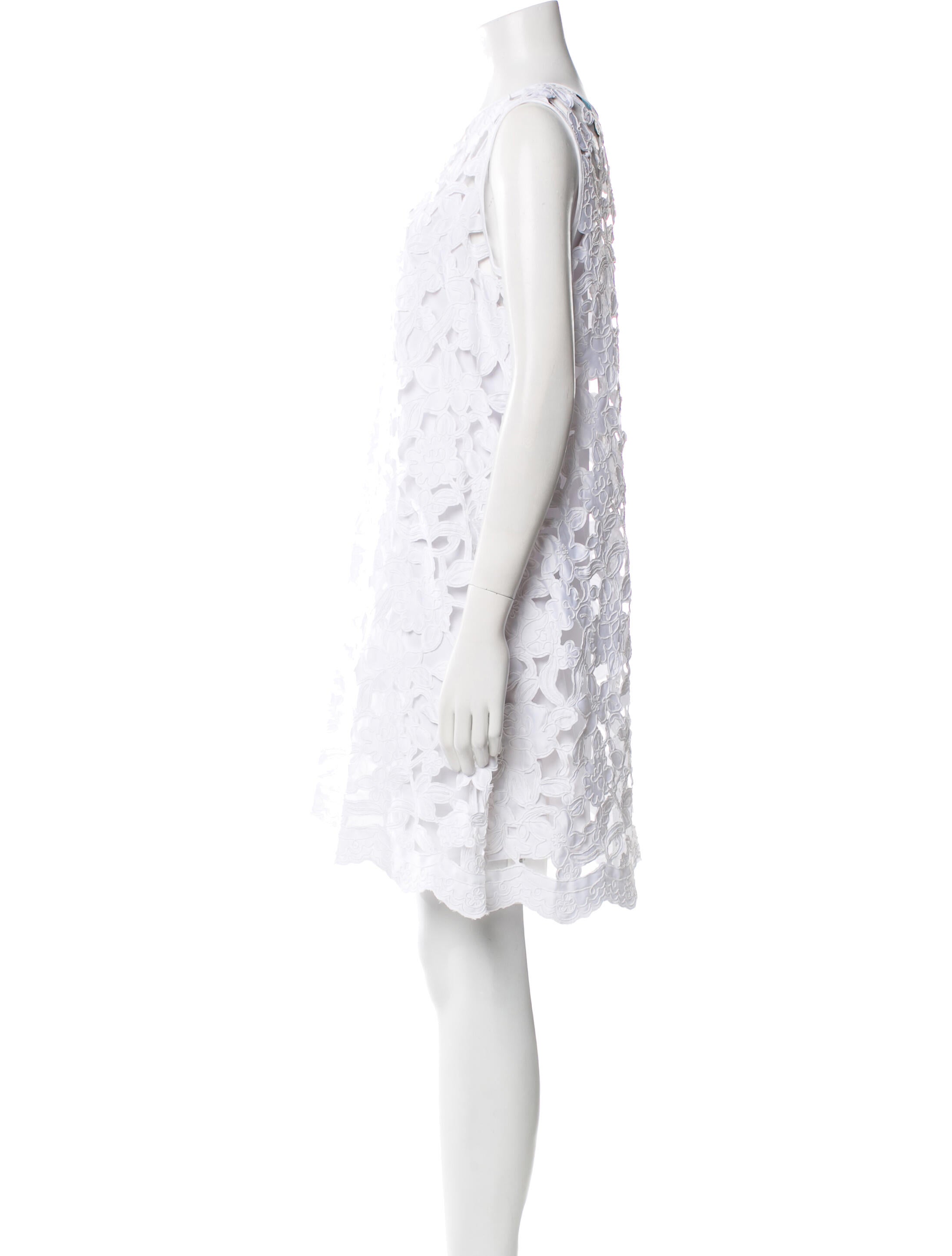 Cynthia Rowley Crew Neck Mini Dress