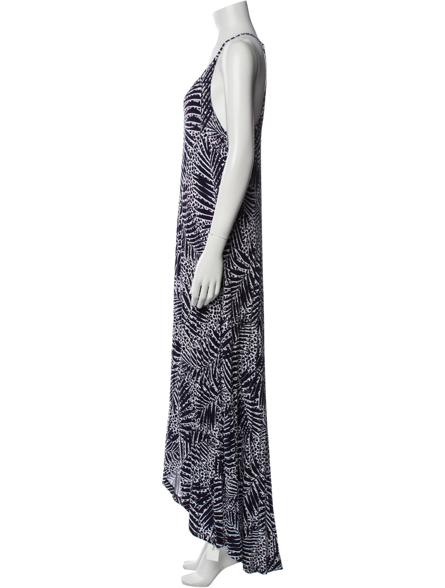 Cynthia Rowley Printed Midi Length Dress