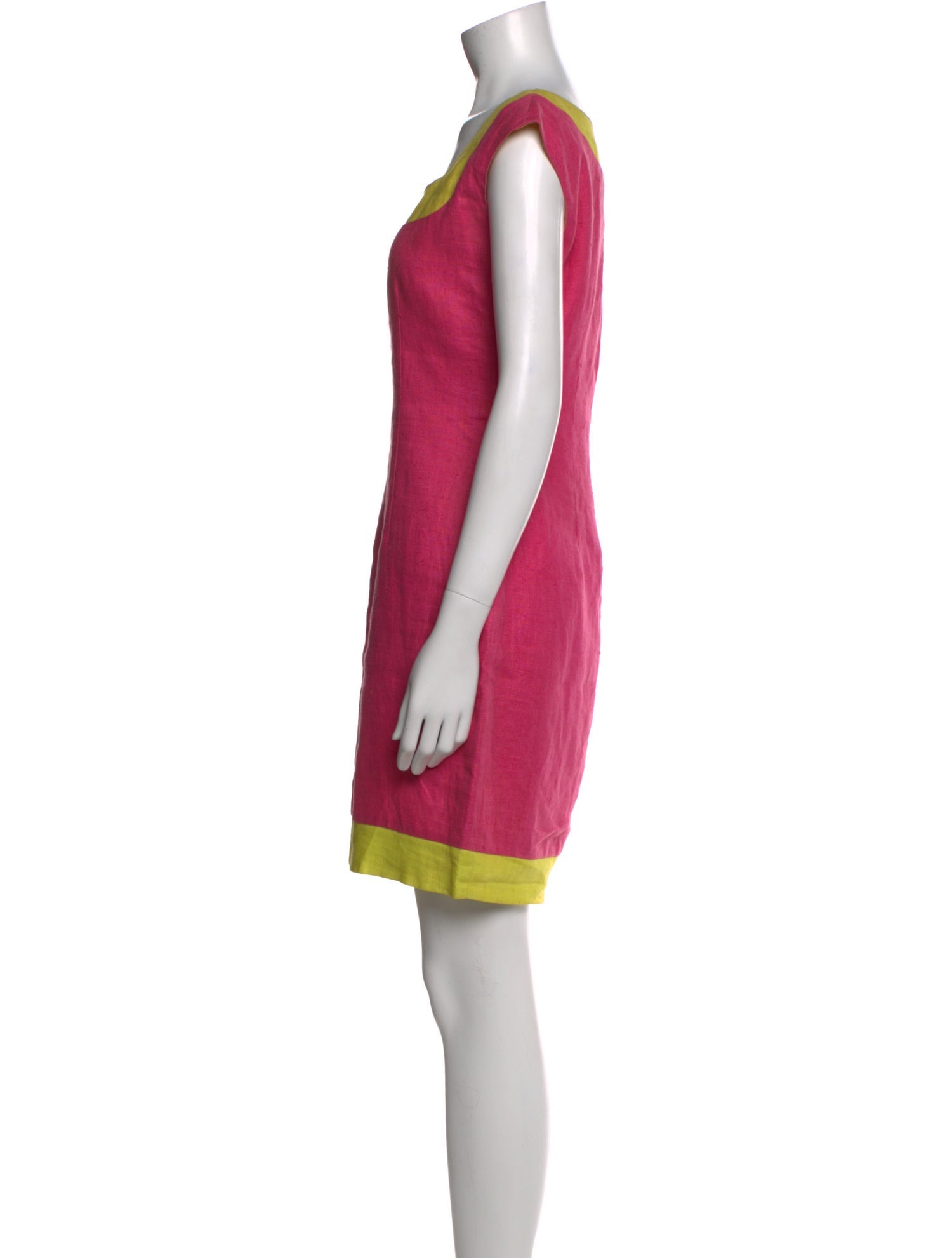 Cynthia Rowley Colorblock Pattern Mini Dress