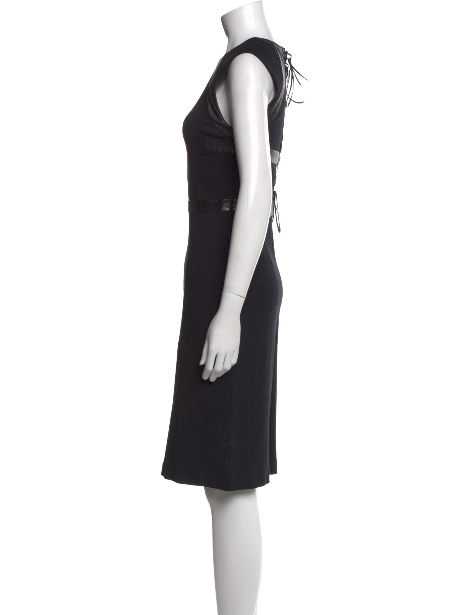 Cynthia Rowley Crew Neck Knee-Length Dress