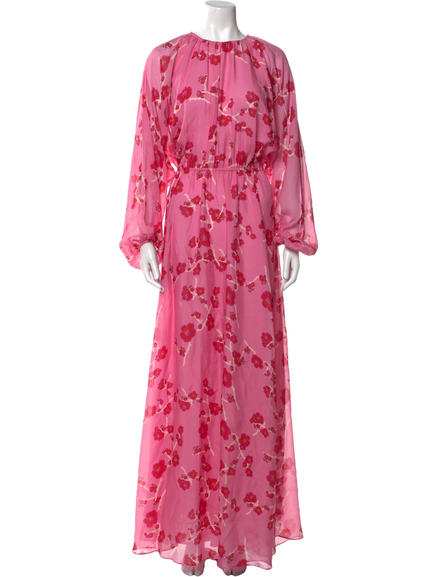 Cynthia Rowley Floral Print Long Dress w/ Tags