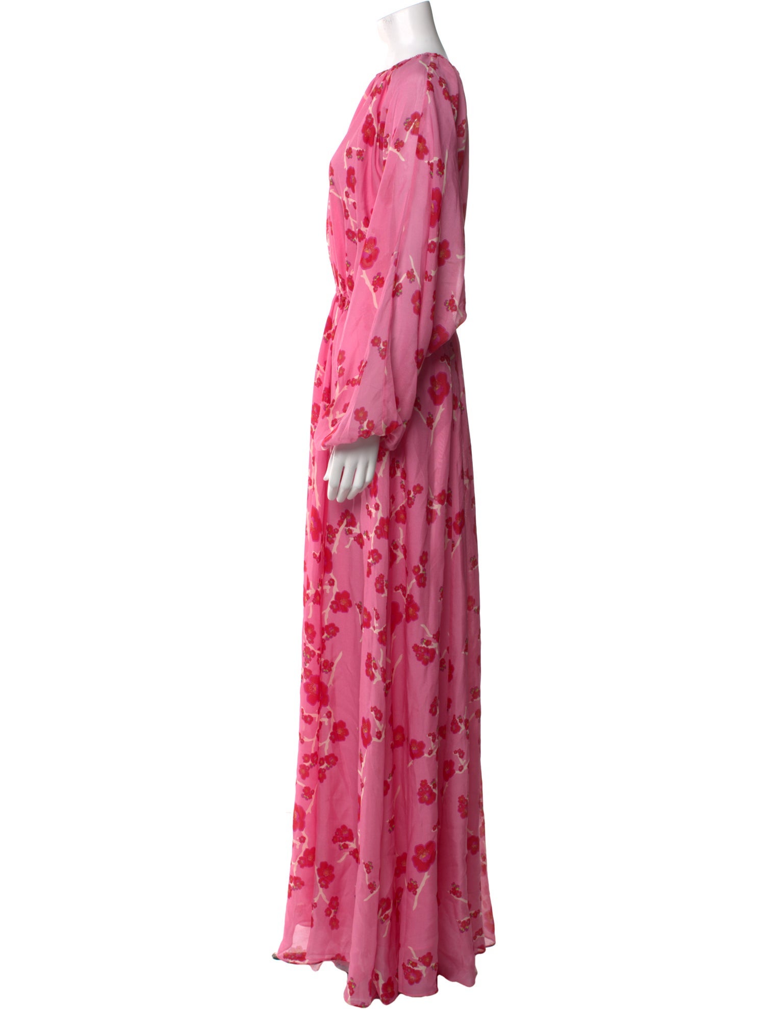 Cynthia Rowley Floral Print Long Dress w/ Tags