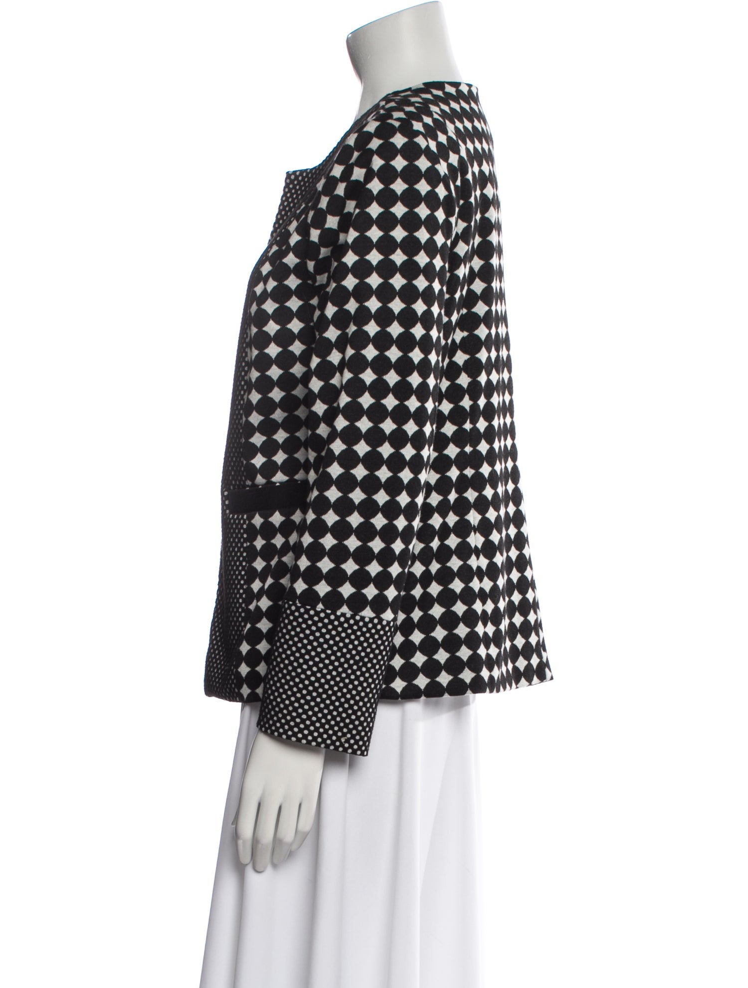 Cynthia Rowley Wool Printed Jacket