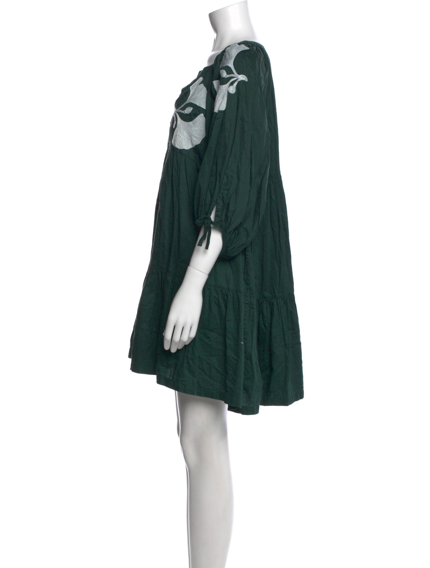 Cynthia Rowley V-Neck Mini Dress