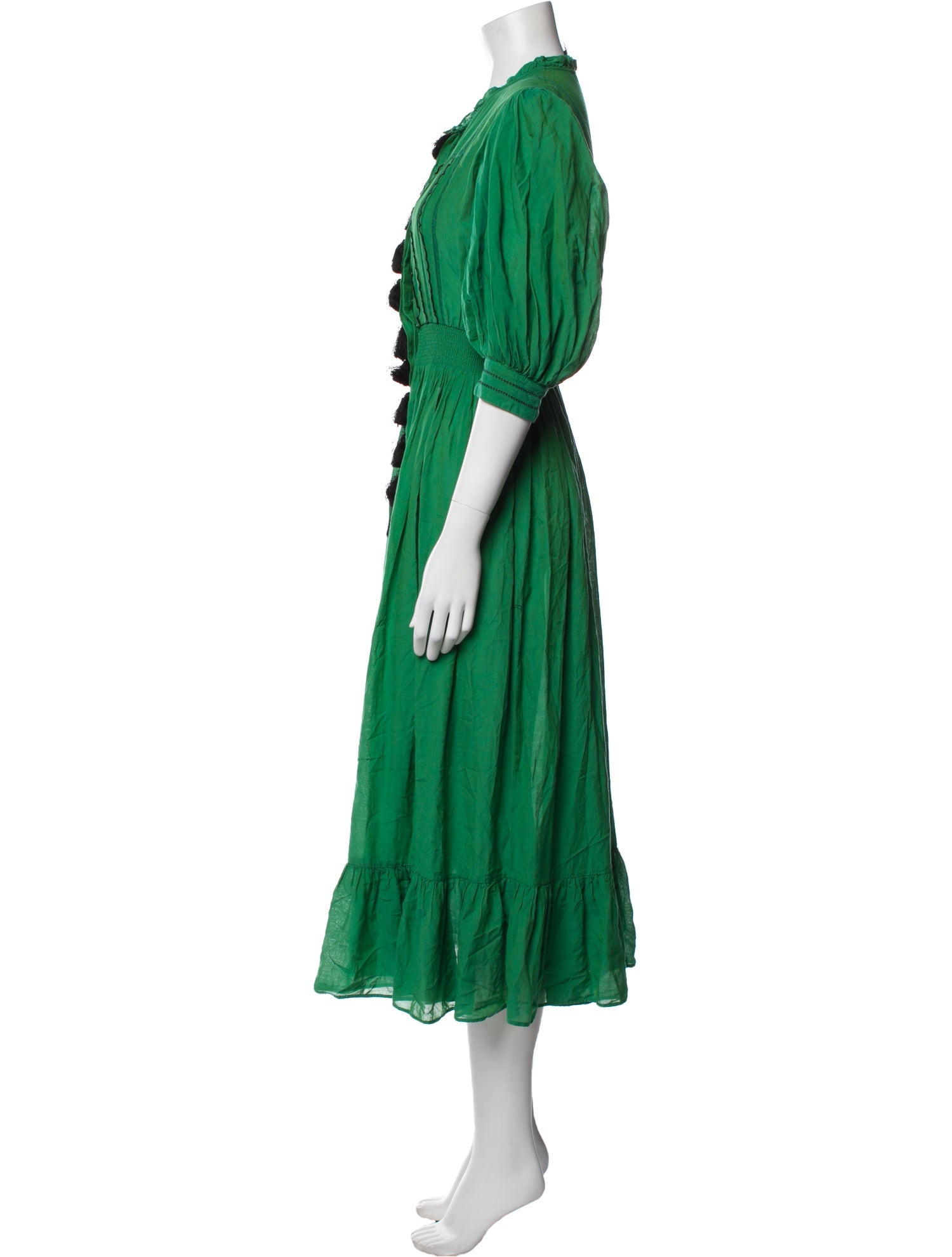 Cynthia Rowley V-Neck Midi Length Dress