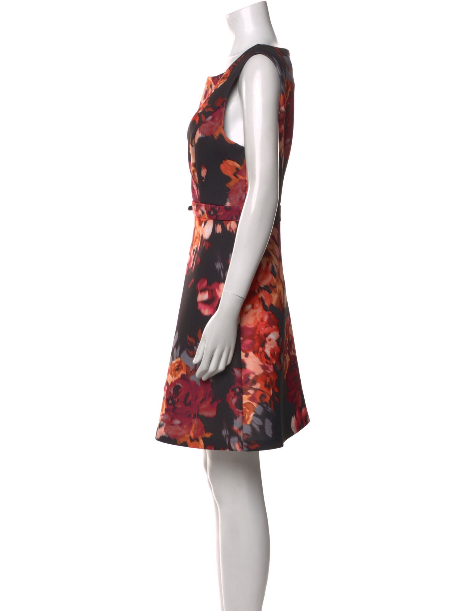 Cynthia Rowley Floral Print Mini Dress