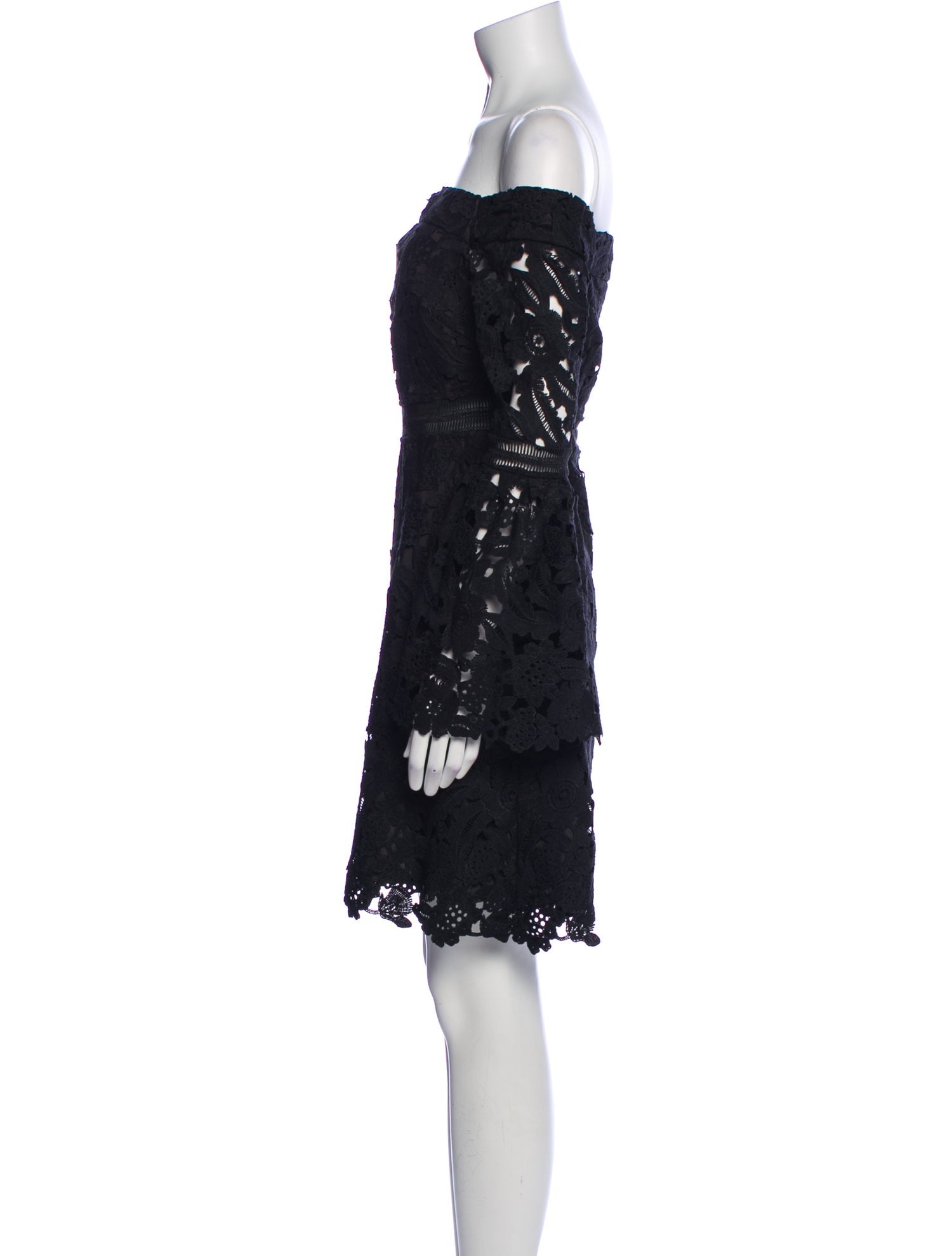 Cynthia Rowley Lace Pattern Mini Dress