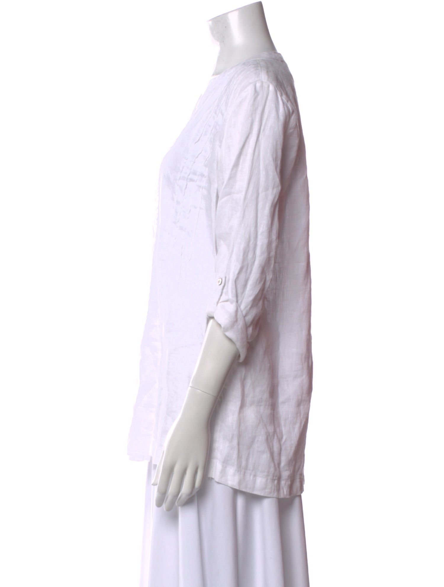 Cynthia Rowley Linen V-Neck Sweater