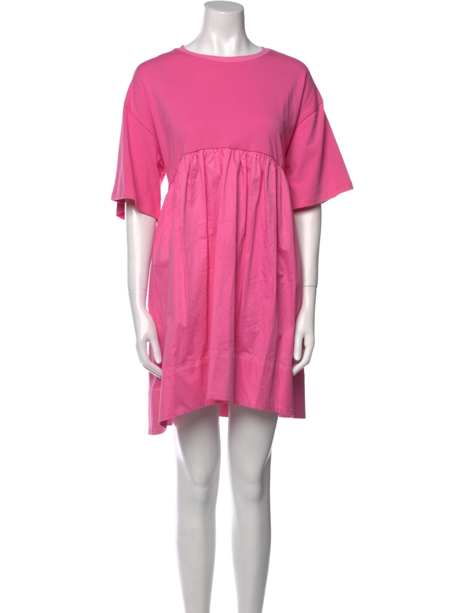 Cynthia Rowley Scoop Neck Mini Dress