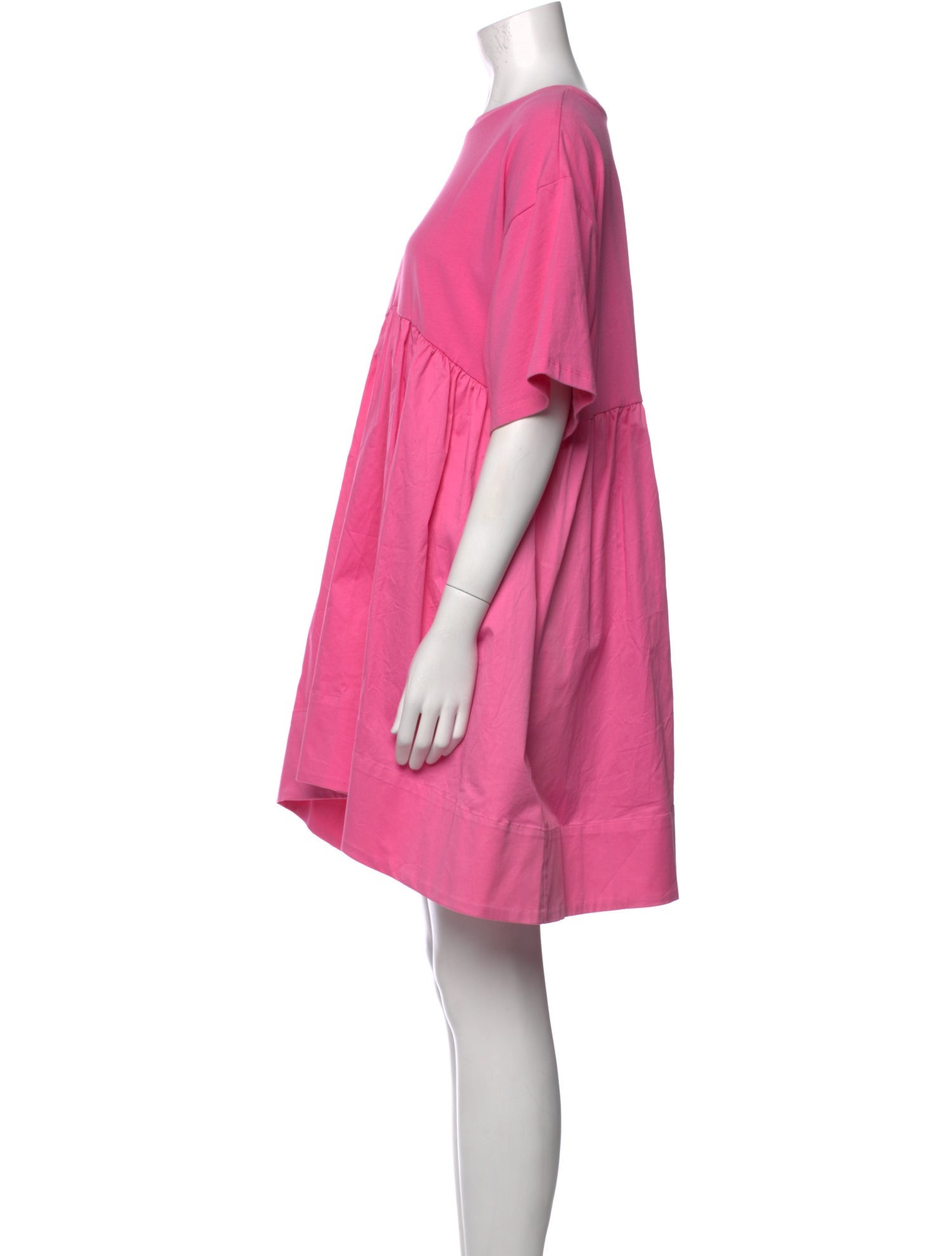 Cynthia Rowley Scoop Neck Mini Dress