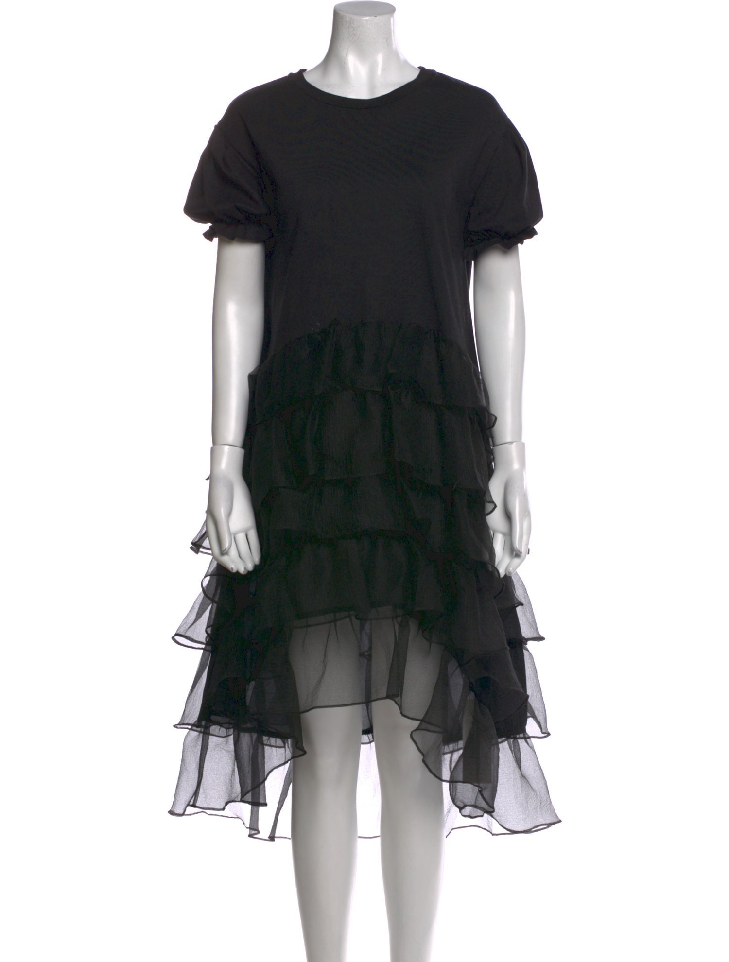 Cynthia Rowley Crew Neck Midi Length Dress