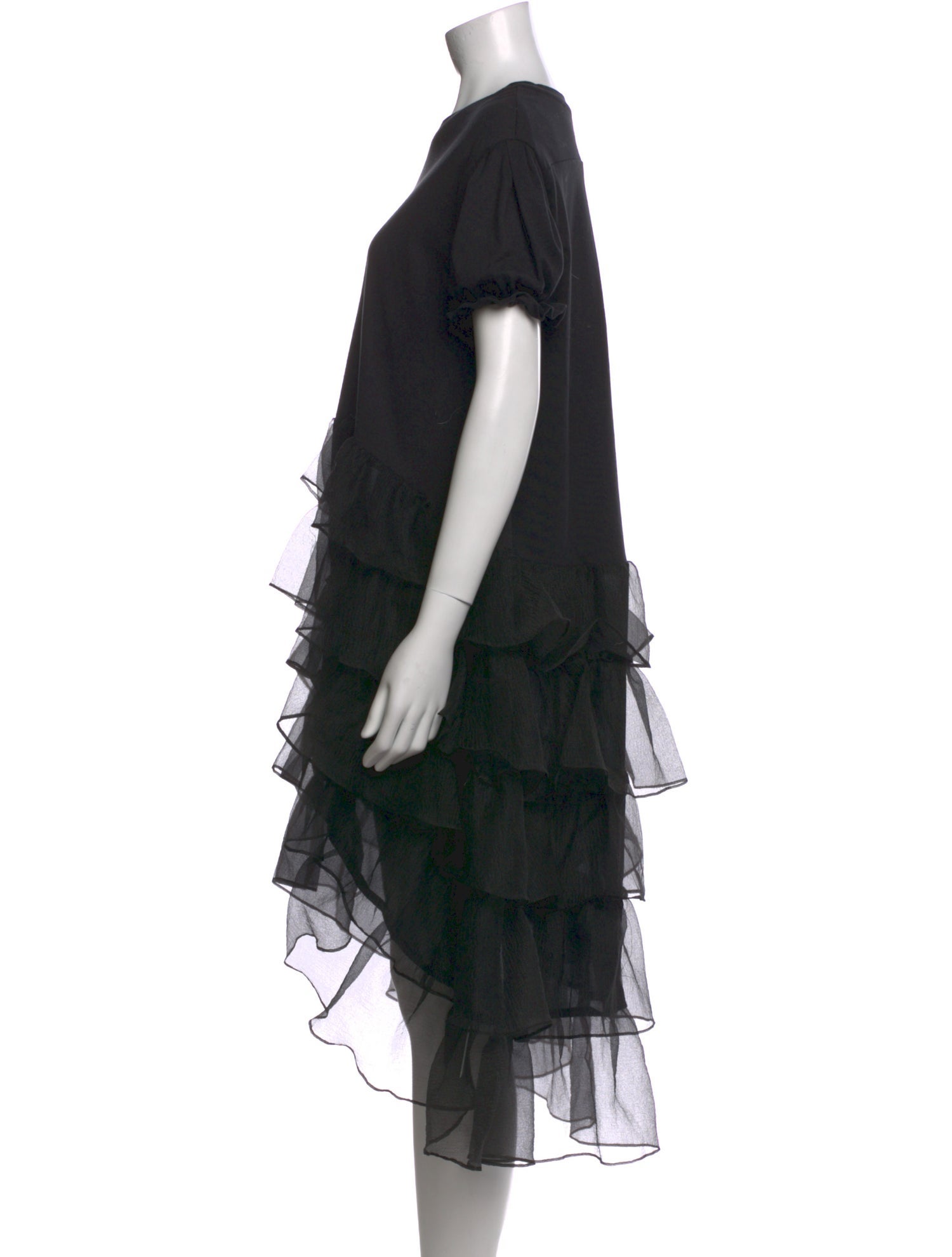 Cynthia Rowley Crew Neck Midi Length Dress