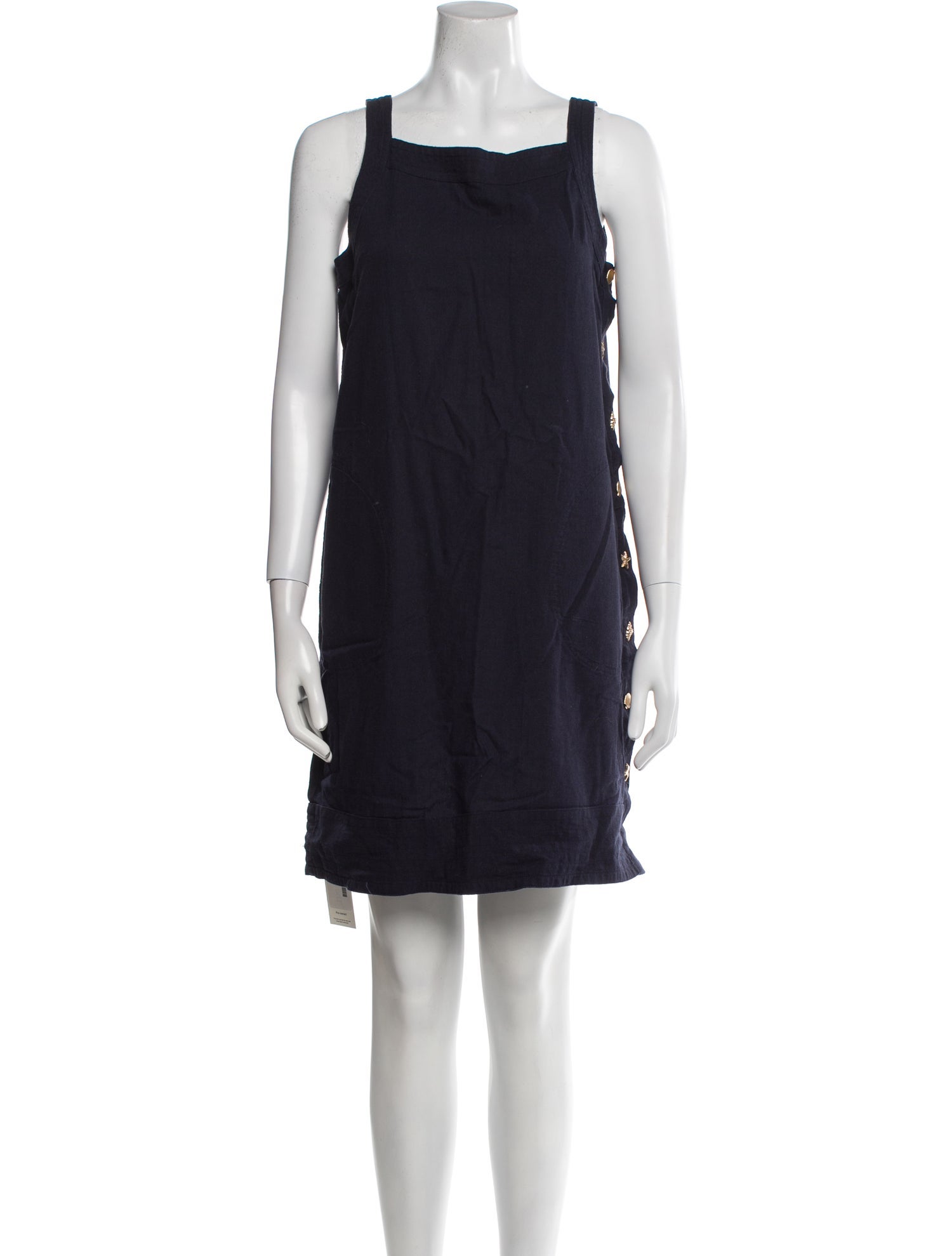 Cynthia Rowley Square Neckline Mini Dress