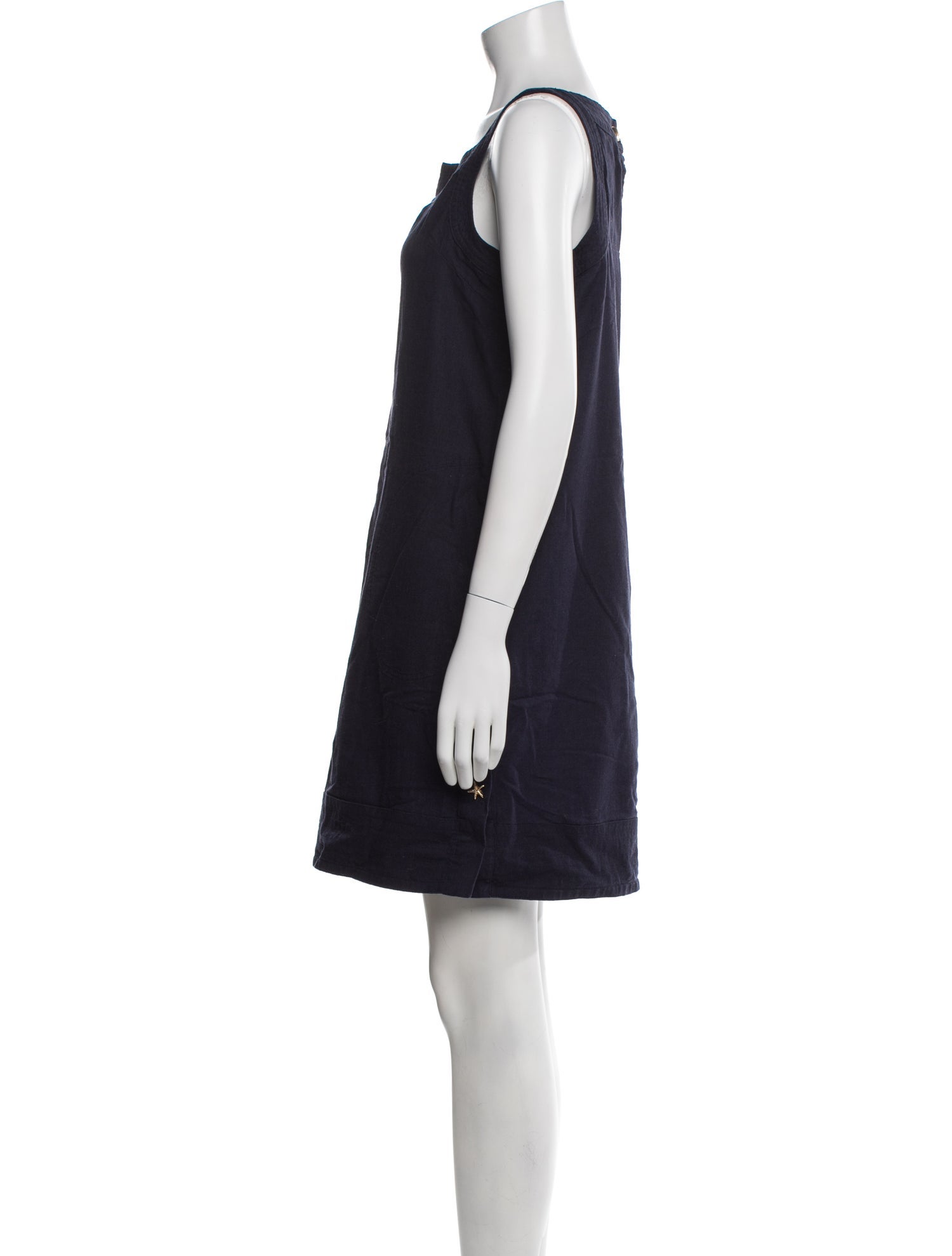 Cynthia Rowley Square Neckline Mini Dress