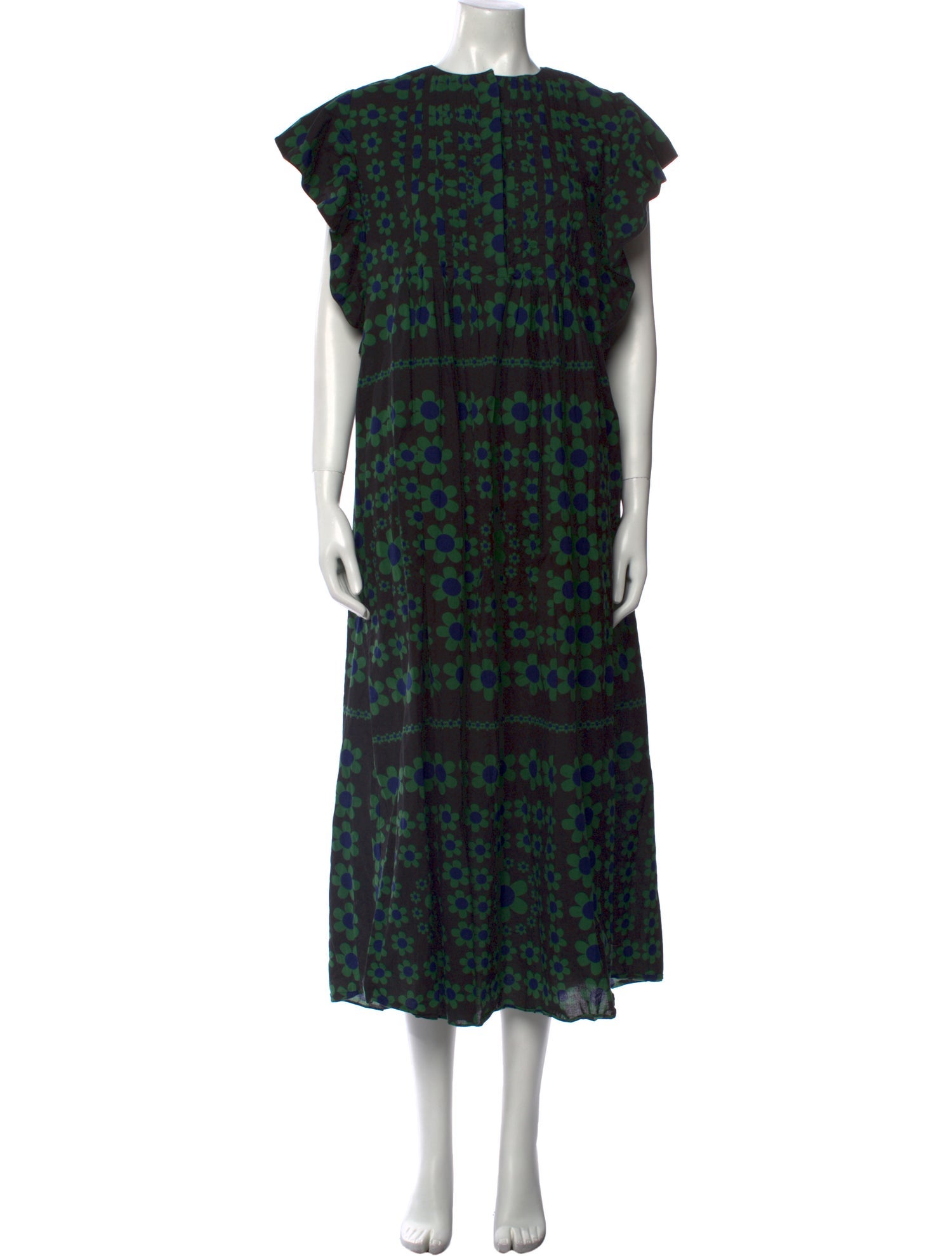 Cynthia Rowley Floral Print Long Dress