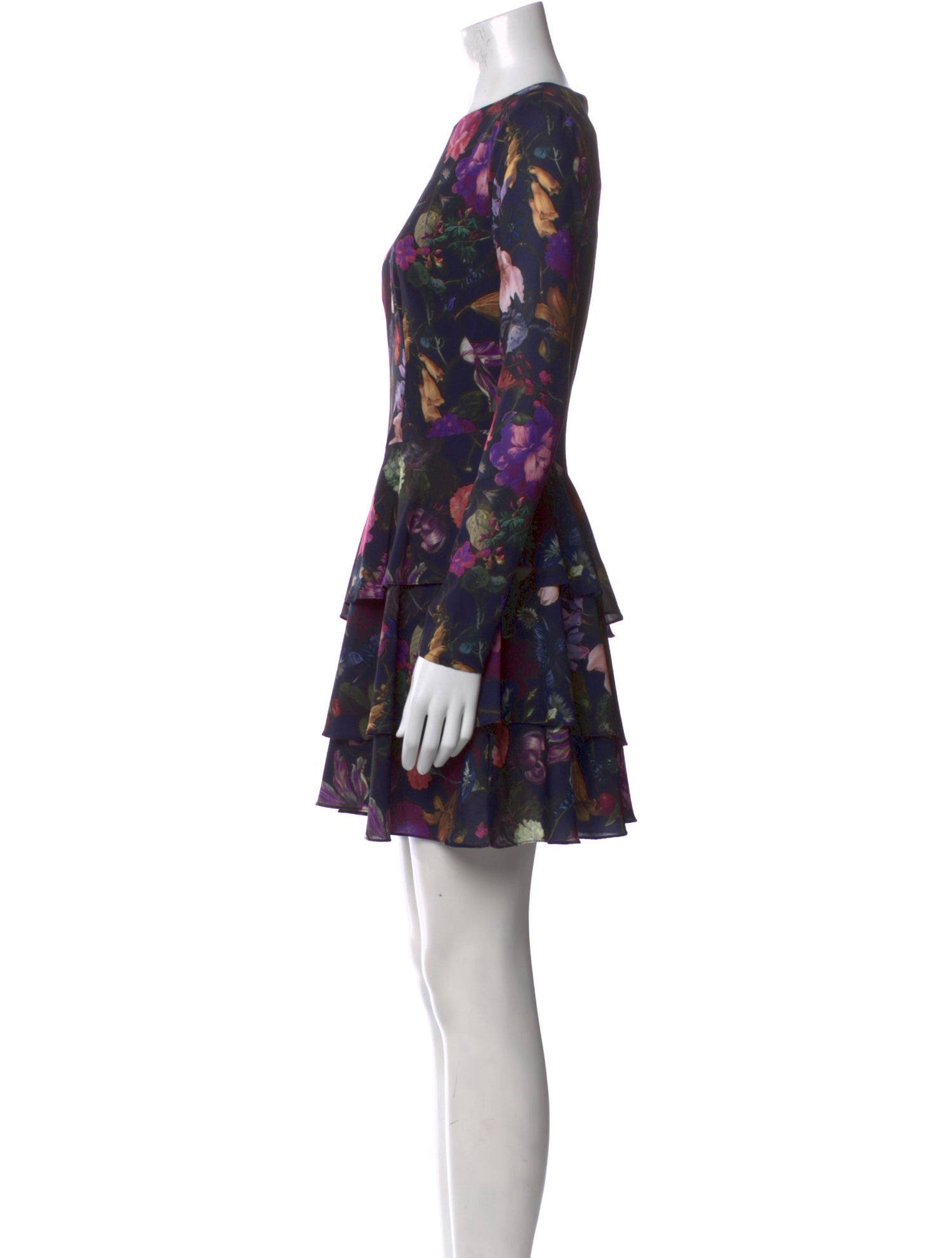 Cynthia Rowley Floral Print Mini Dress