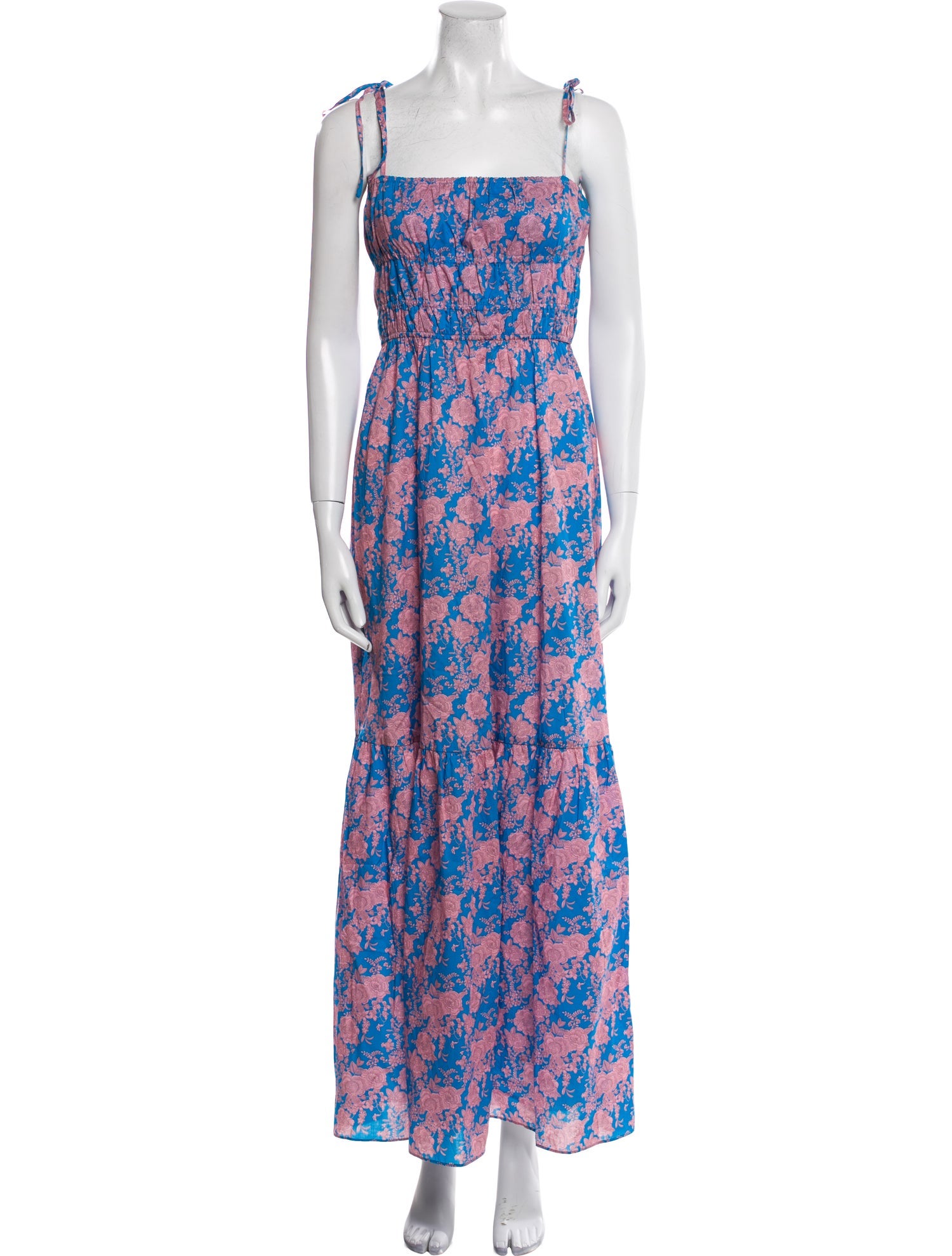 Cynthia Rowley Floral Print Midi Length Dress