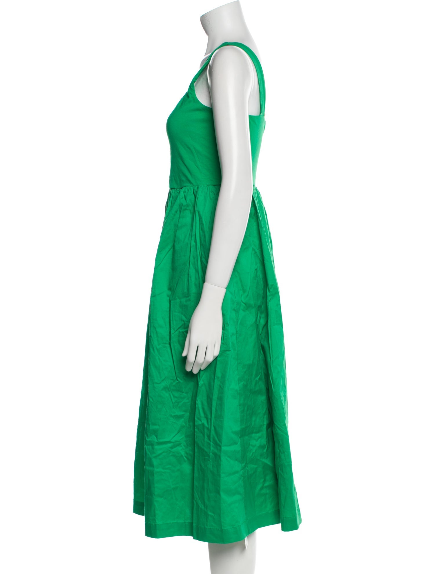 Cynthia Rowley Square Neckline Midi Length Dress