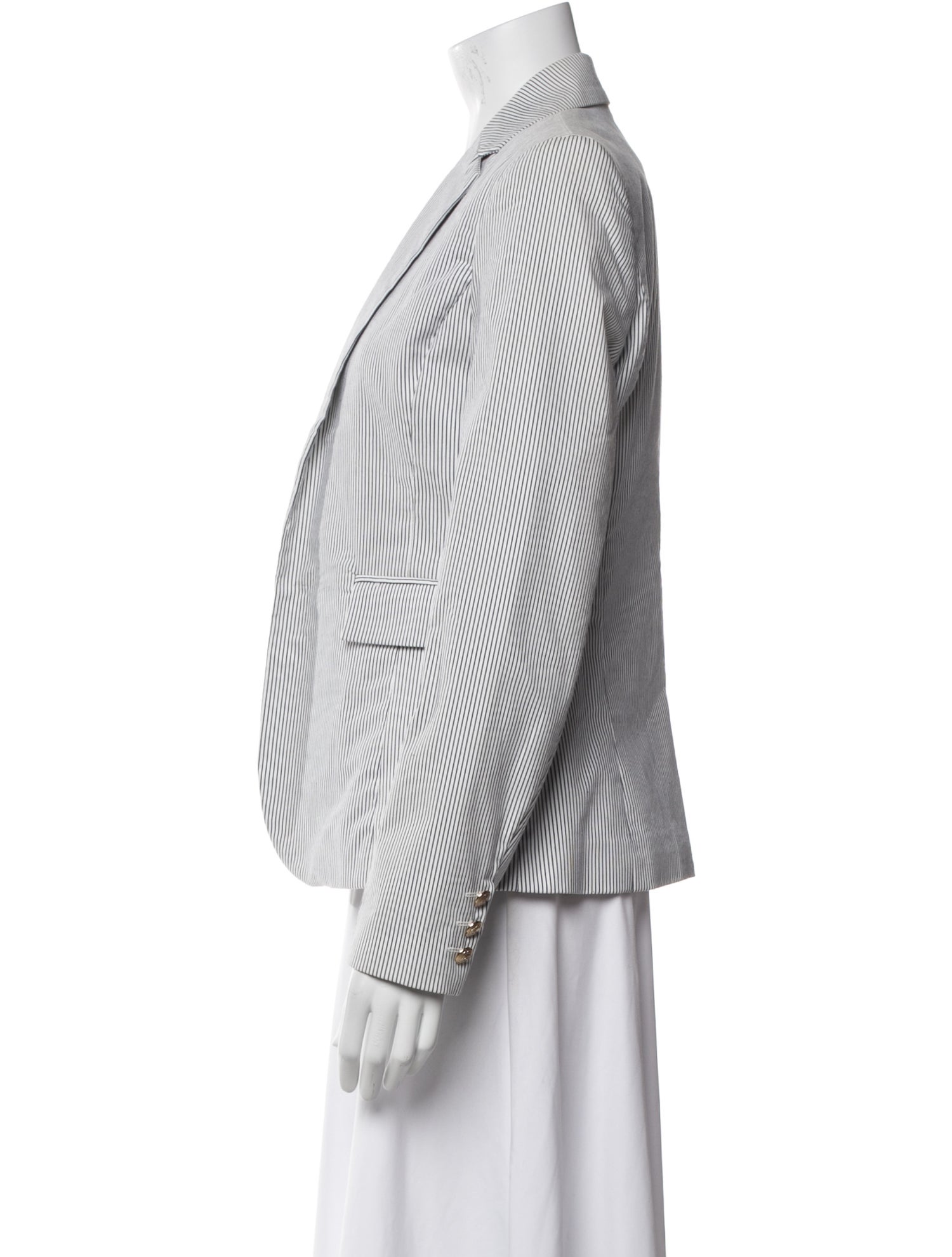 Cynthia Rowley Striped Blazer