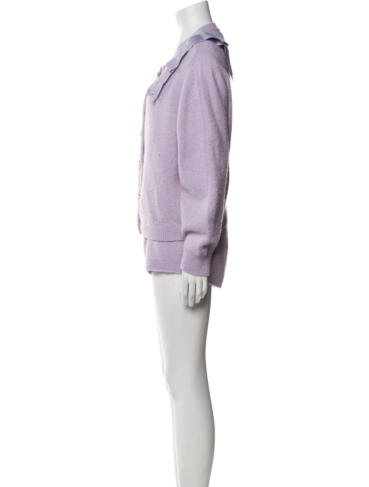 Cynthia Rowley Wool Bow Accents Short Set