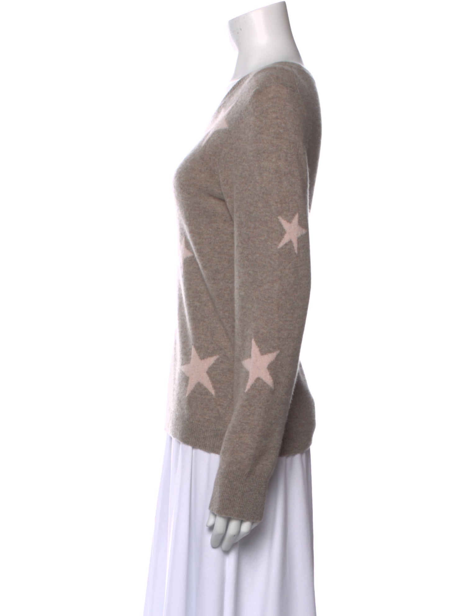 Cynthia Rowley Cashmere Printed Sweater