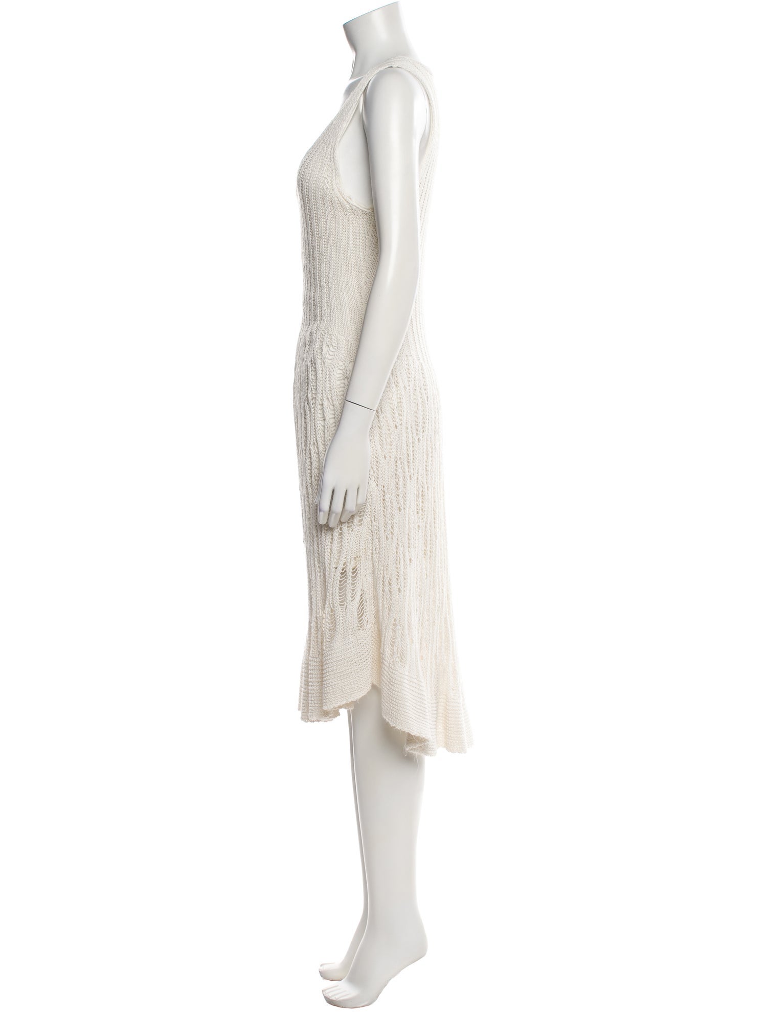 Cynthia Rowley Scoop Neck Long Dress