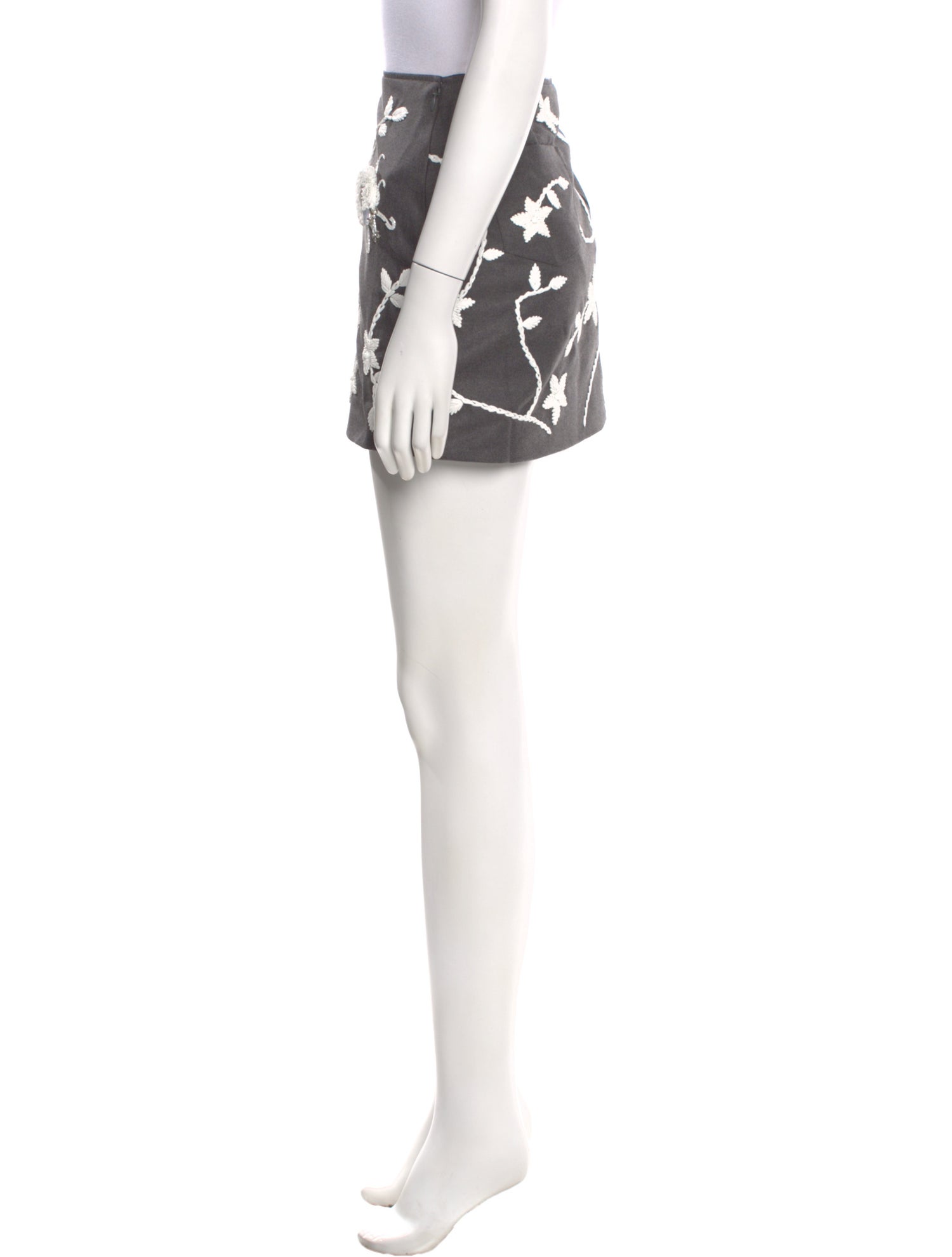 Cynthia Rowley Printed Mini Skirt w/ Tags