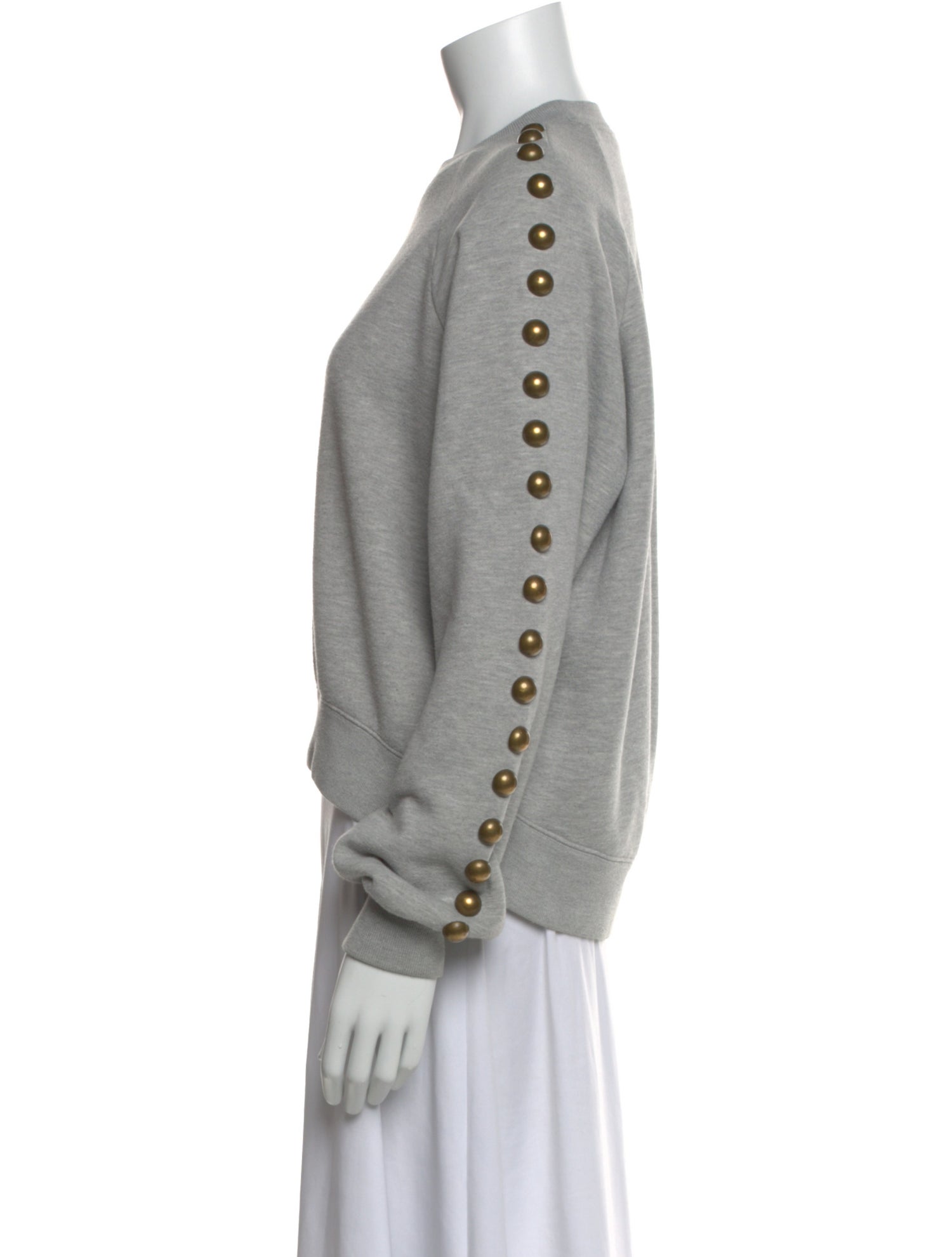 Cynthia Rowley Crew Neck Long Sleeve Sweatshirt