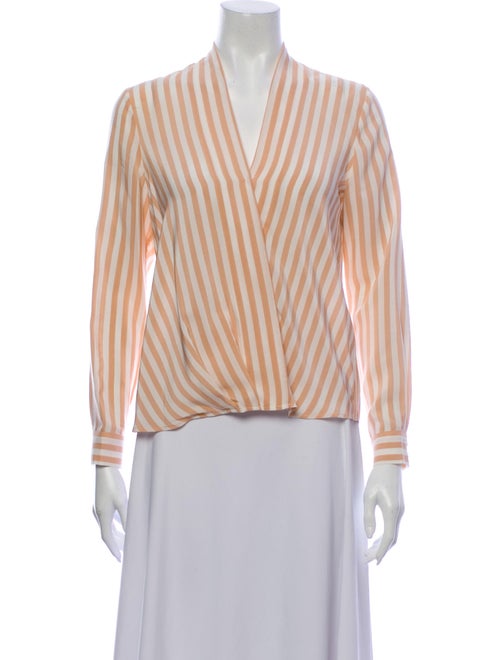 Cuyana Silk Striped Blouse