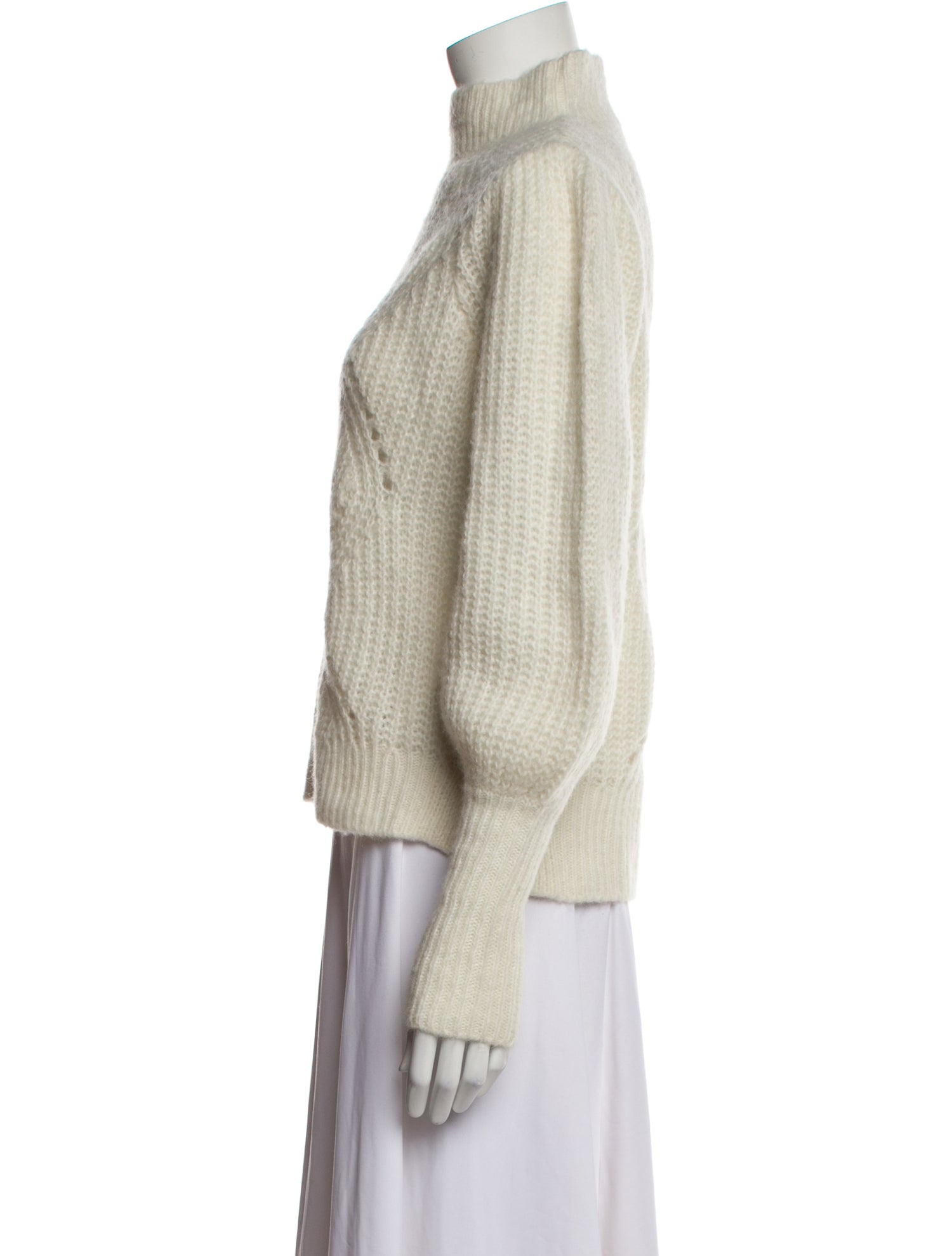 Cuyana Mock Neck Sweater