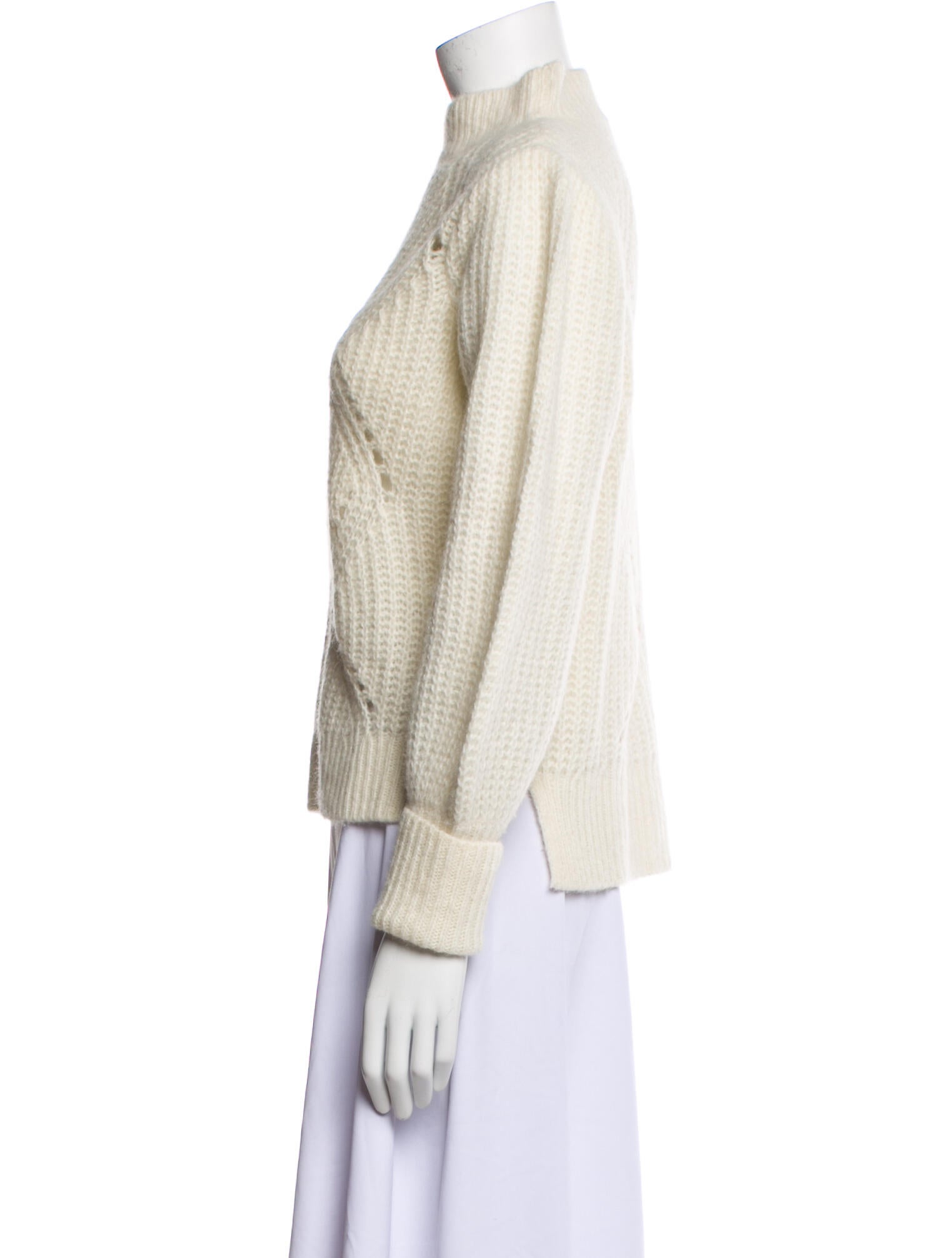 Cuyana Mock Neck Sweater