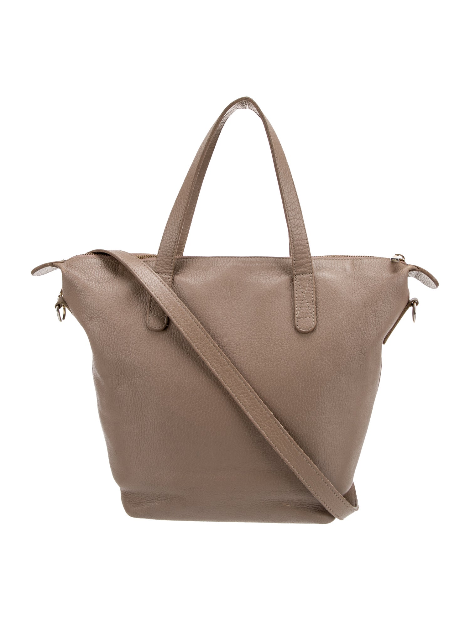 Cuyana Leather Top Handle Bag