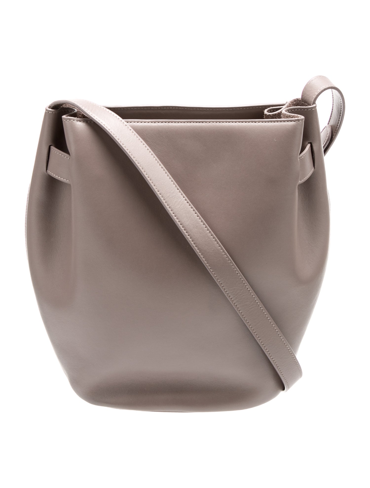 Cuyana Leather Bucket Bag