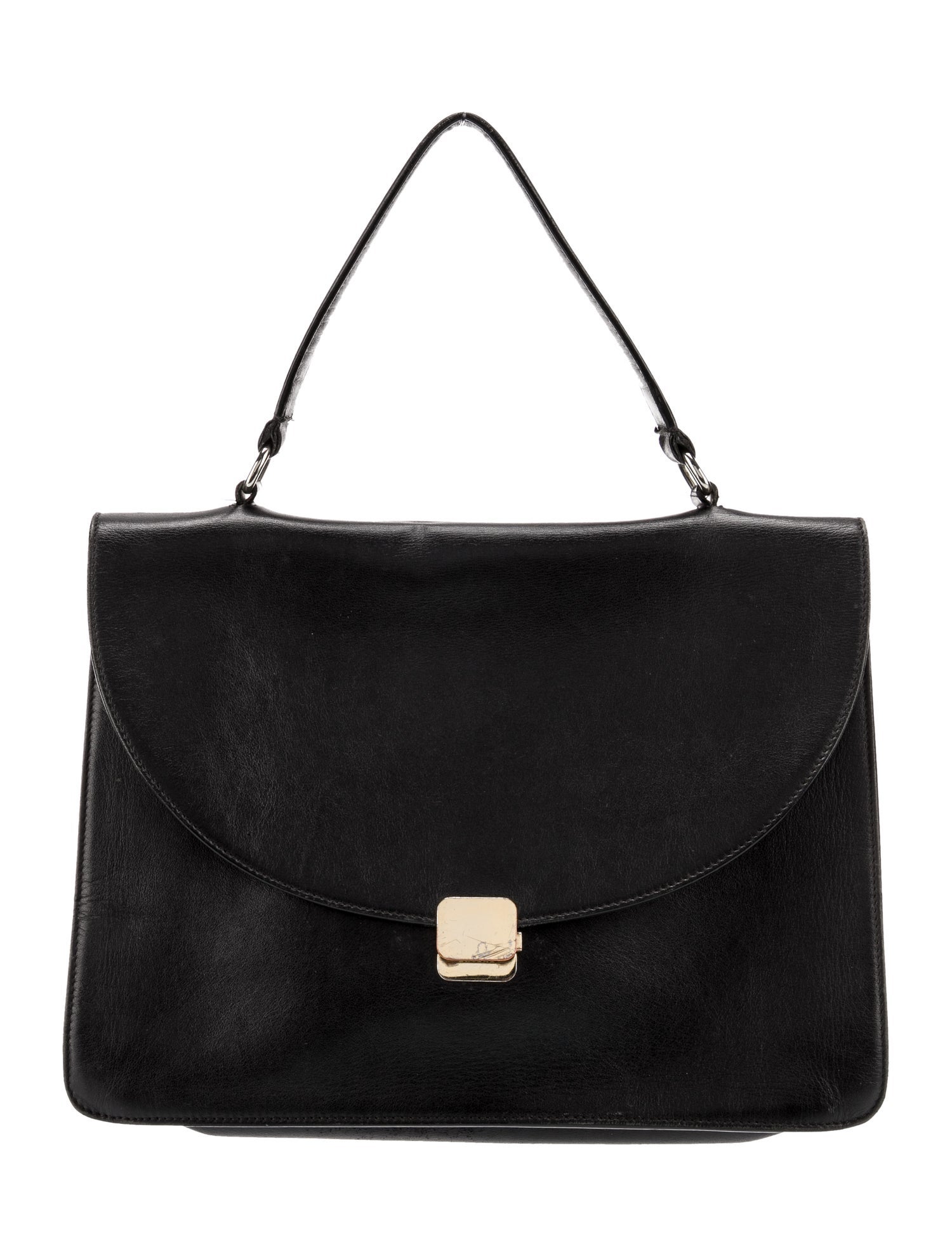 Cuyana Leather Top Handle Bag