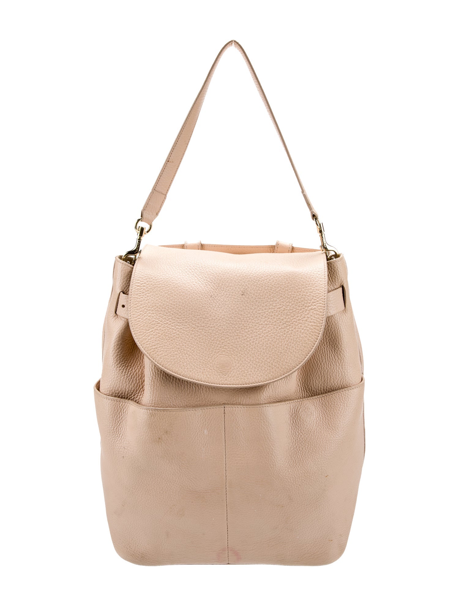 Cuyana Leather Bucket Bag