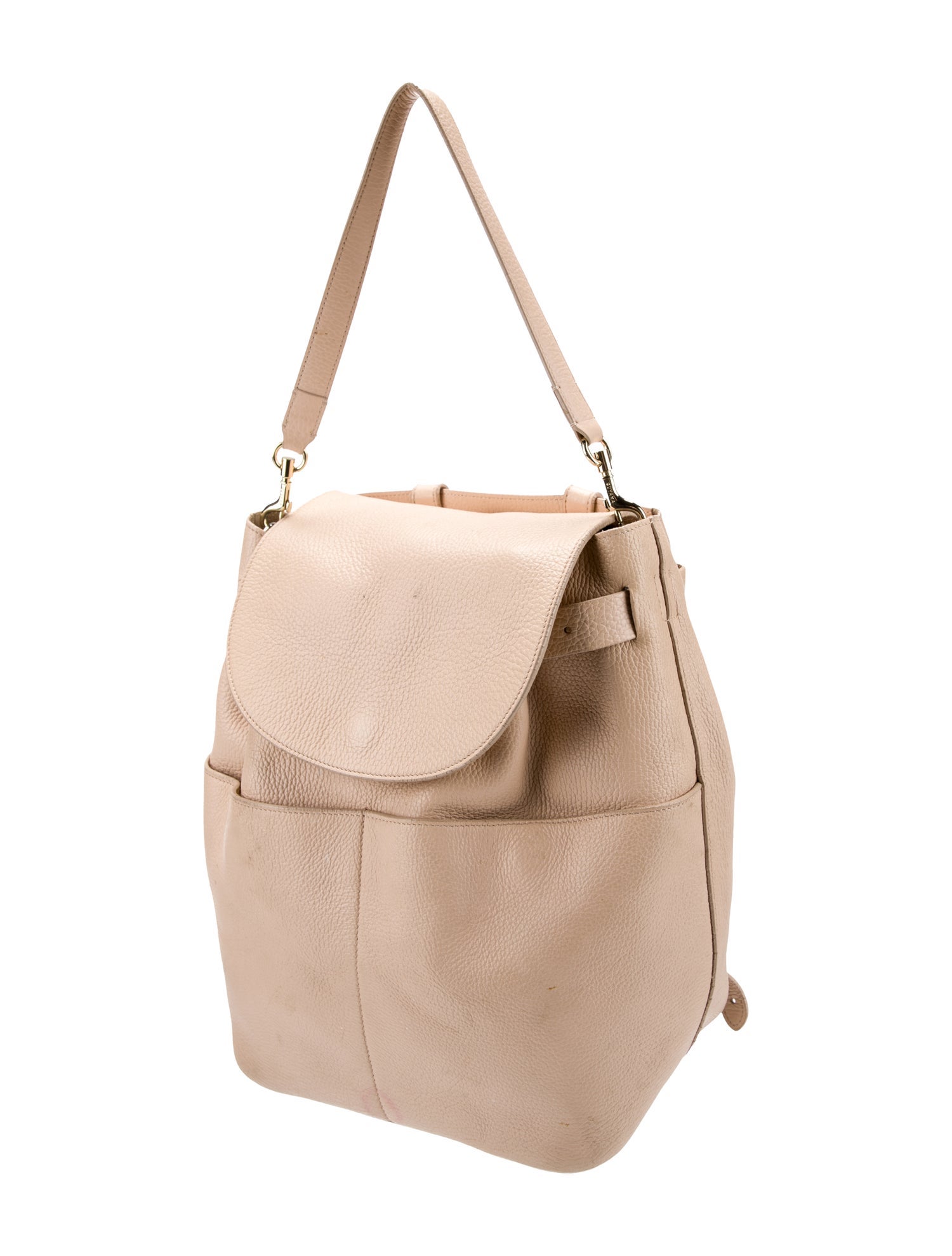 Cuyana Leather Bucket Bag
