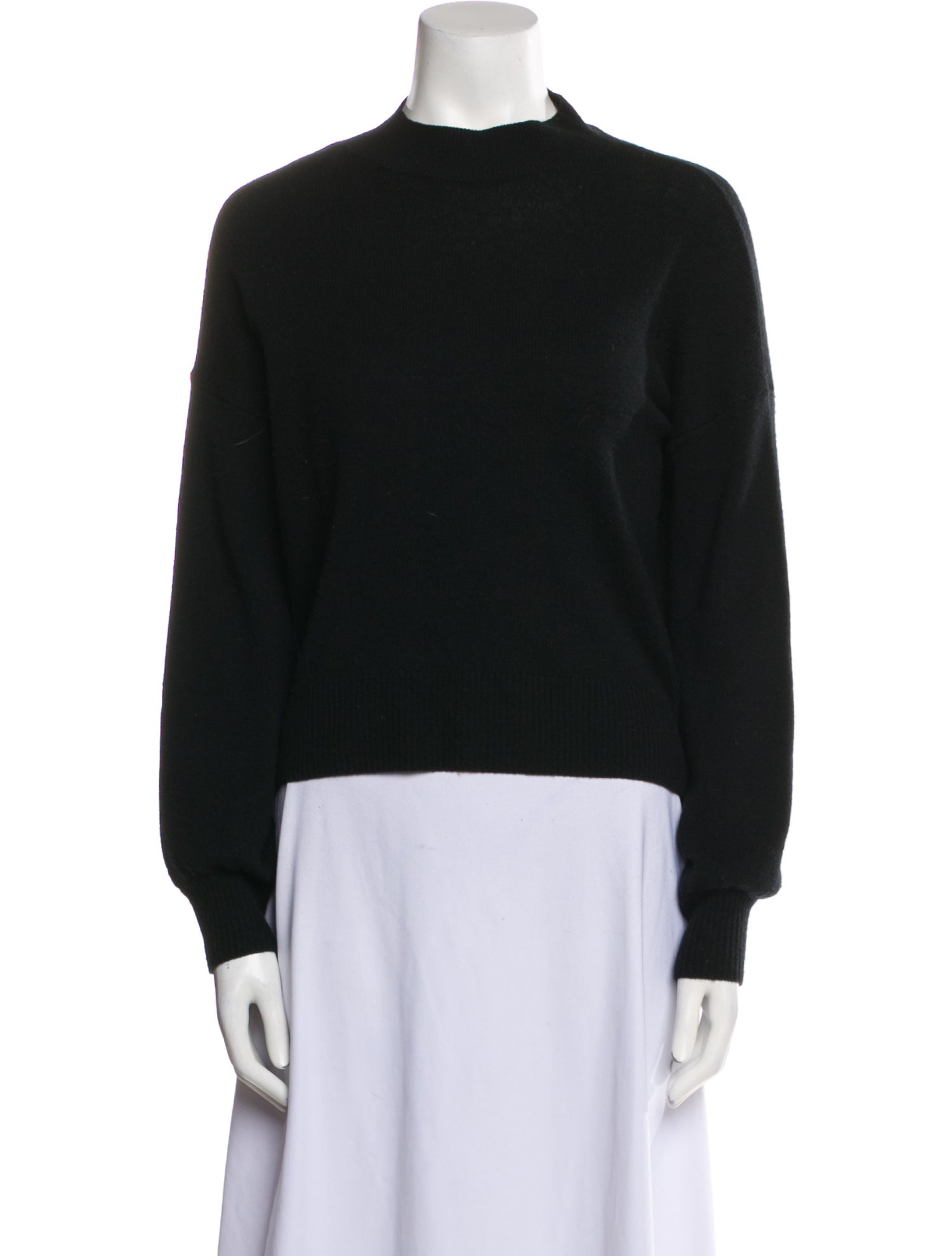 Cuyana Cashmere Mock Neck Sweater