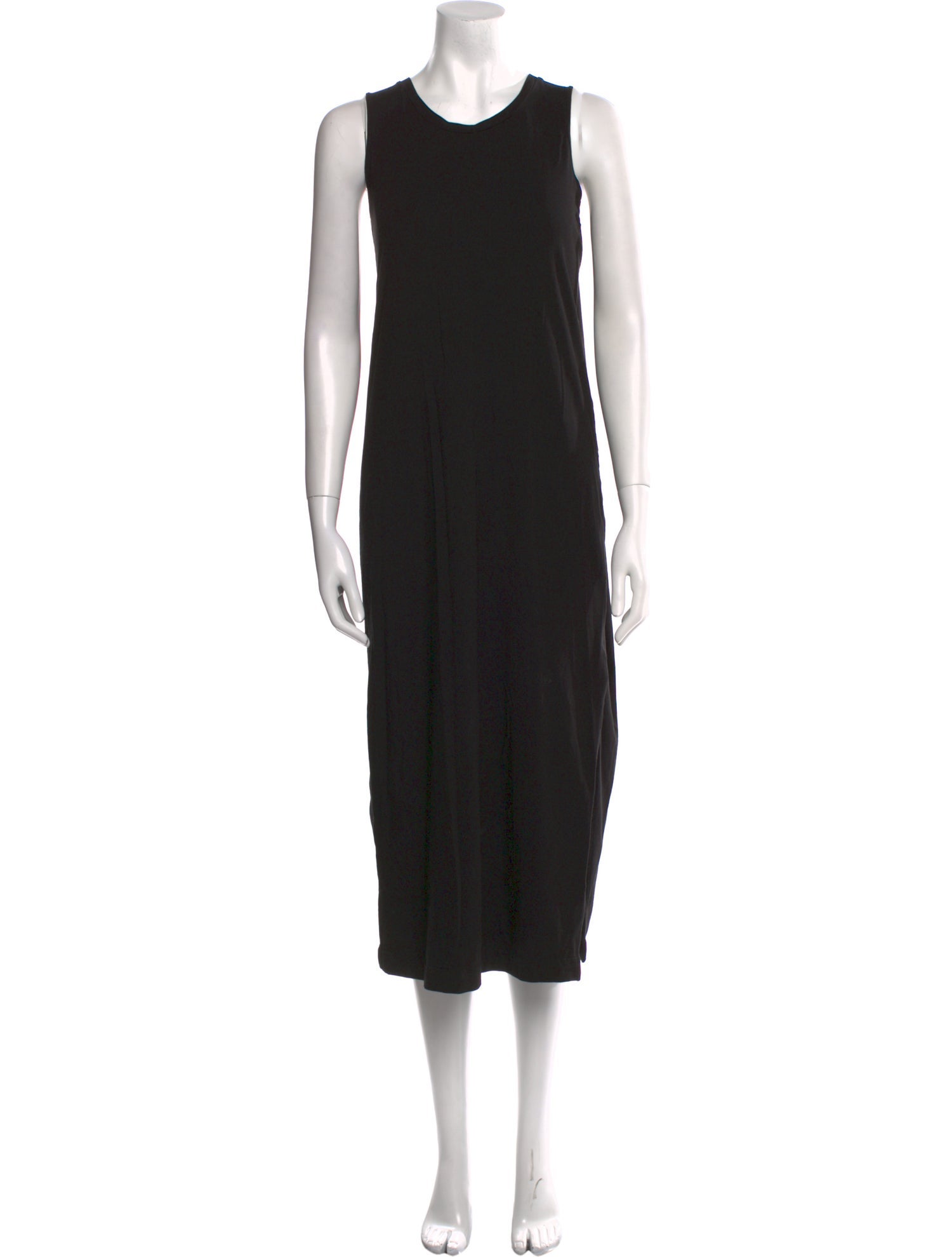 Cuyana Crew Neck Midi Length Dress