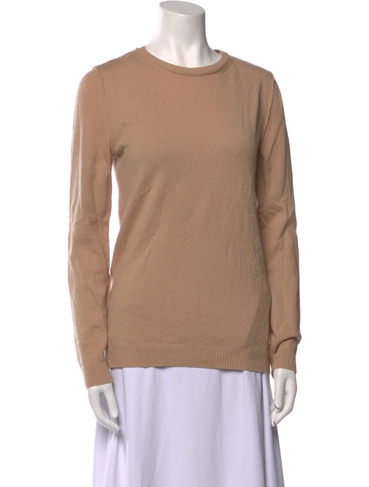Cuyana Virgin Wool Crew Neck Sweater