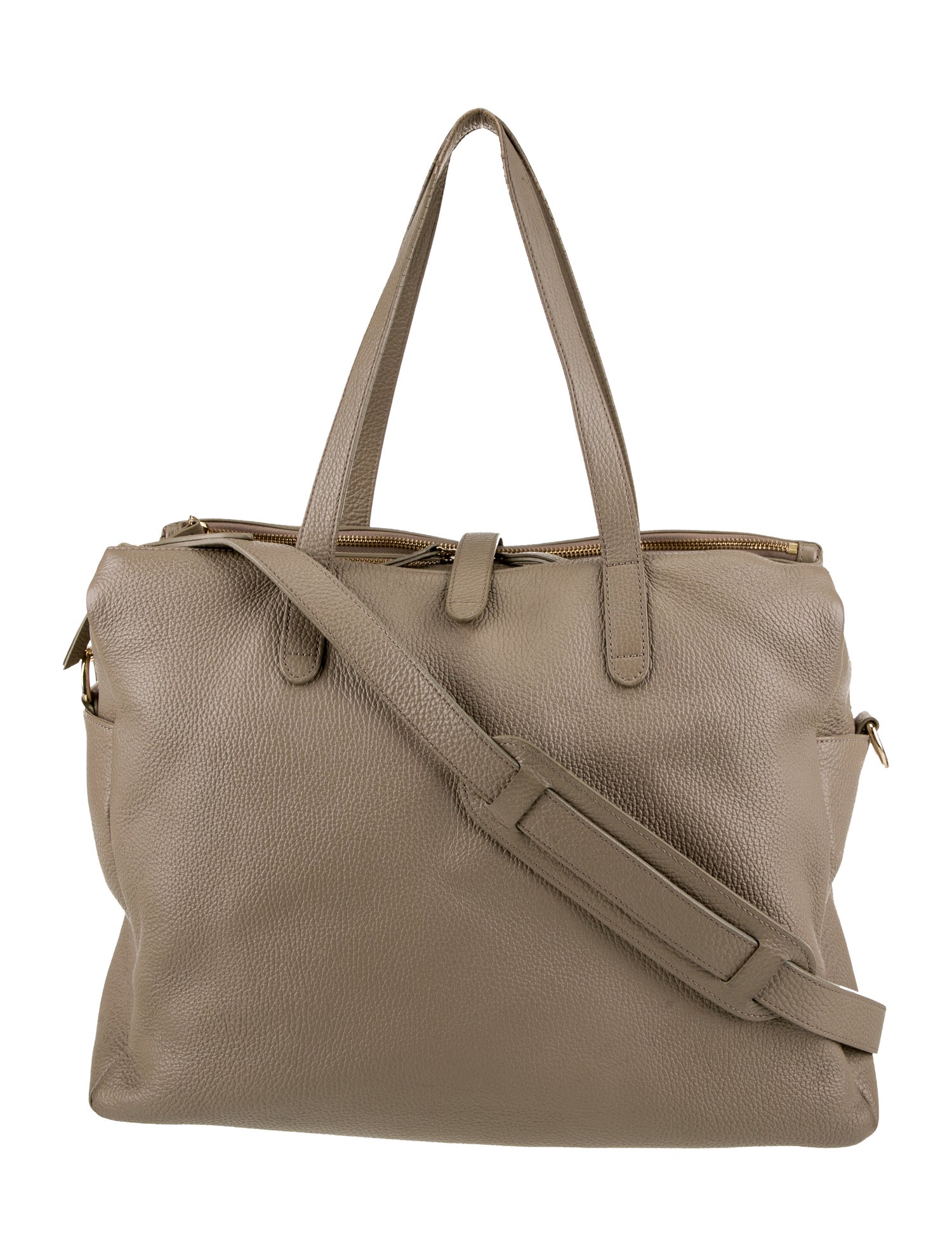 Cuyana Leather Messenger Bag