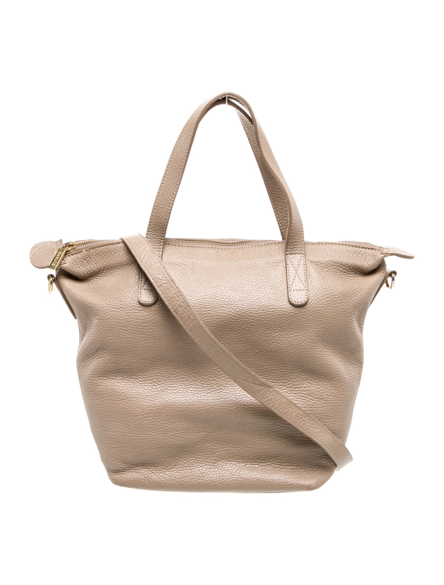 Cuyana Leather Top Handle Bag