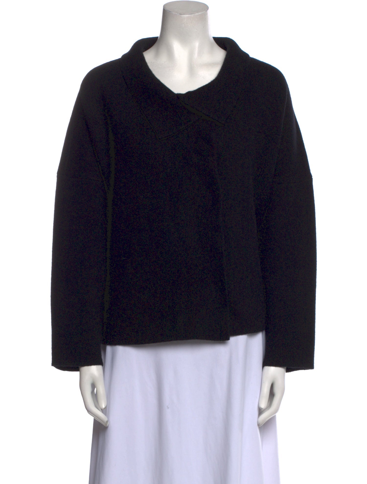 Cuyana Virgin Wool Scoop Neck Sweater